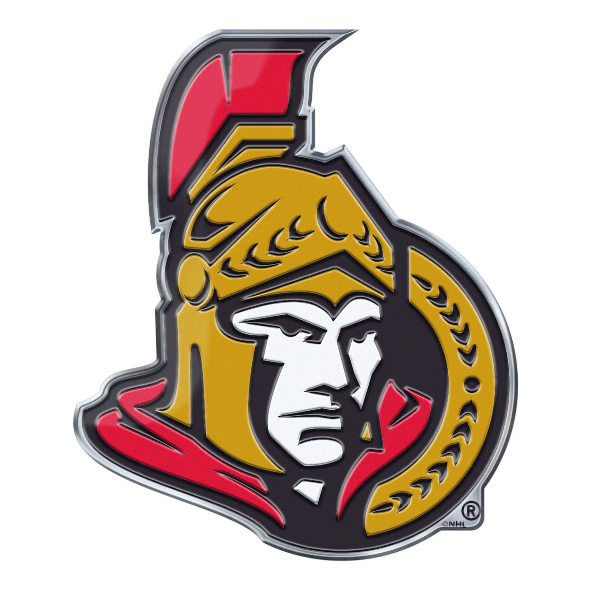 NHL - Ottawa Senators Embossed Color Emblem