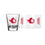 Ottawa Senators 2oz Gameday Shot Glass - Sports Gifts, Sports Memorabilia, Sports Collectibles, Fan Shop