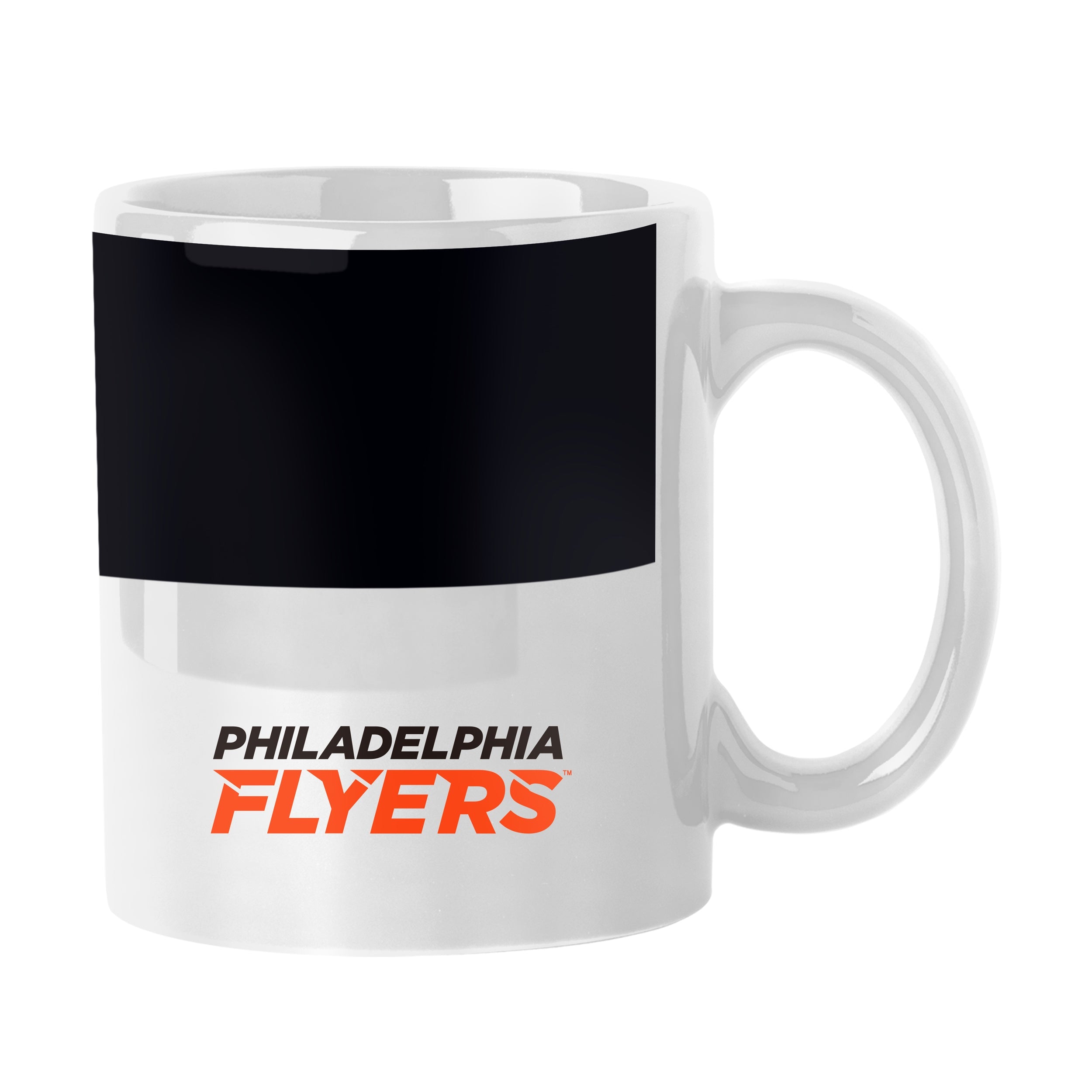 Philadelphia Flyers 11oz Colorblock Sublimated Mug - Sports Gifts, Sports Memorabilia, Sports Collectibles, Fan Shop