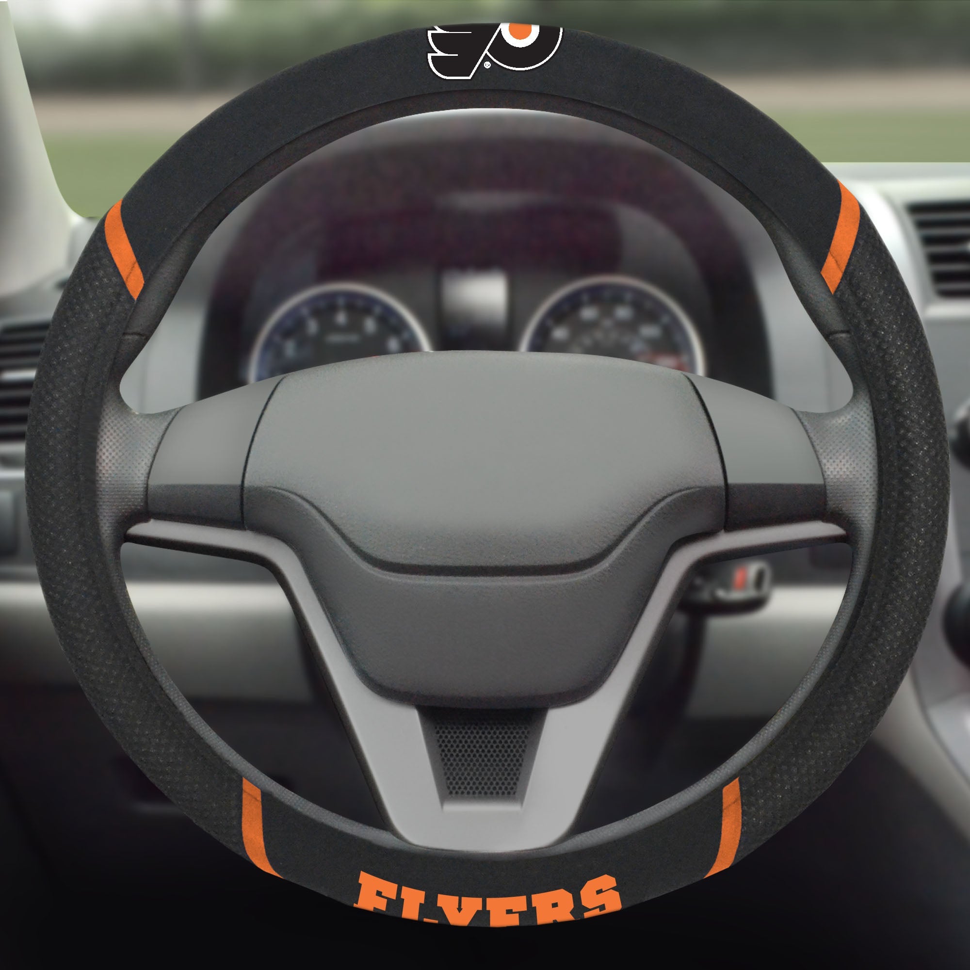 NHL - Philadelphia Flyers Steering Wheel Cover - Sports Gifts, Sports Memorabilia, Sports Collectibles, Fan Shop