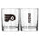 Philadelphia Flyers 14oz Gameday Rocks Glass