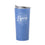 Philadelphia Flyers 20oz Retro Script Arctic Powder Coat Tumbler