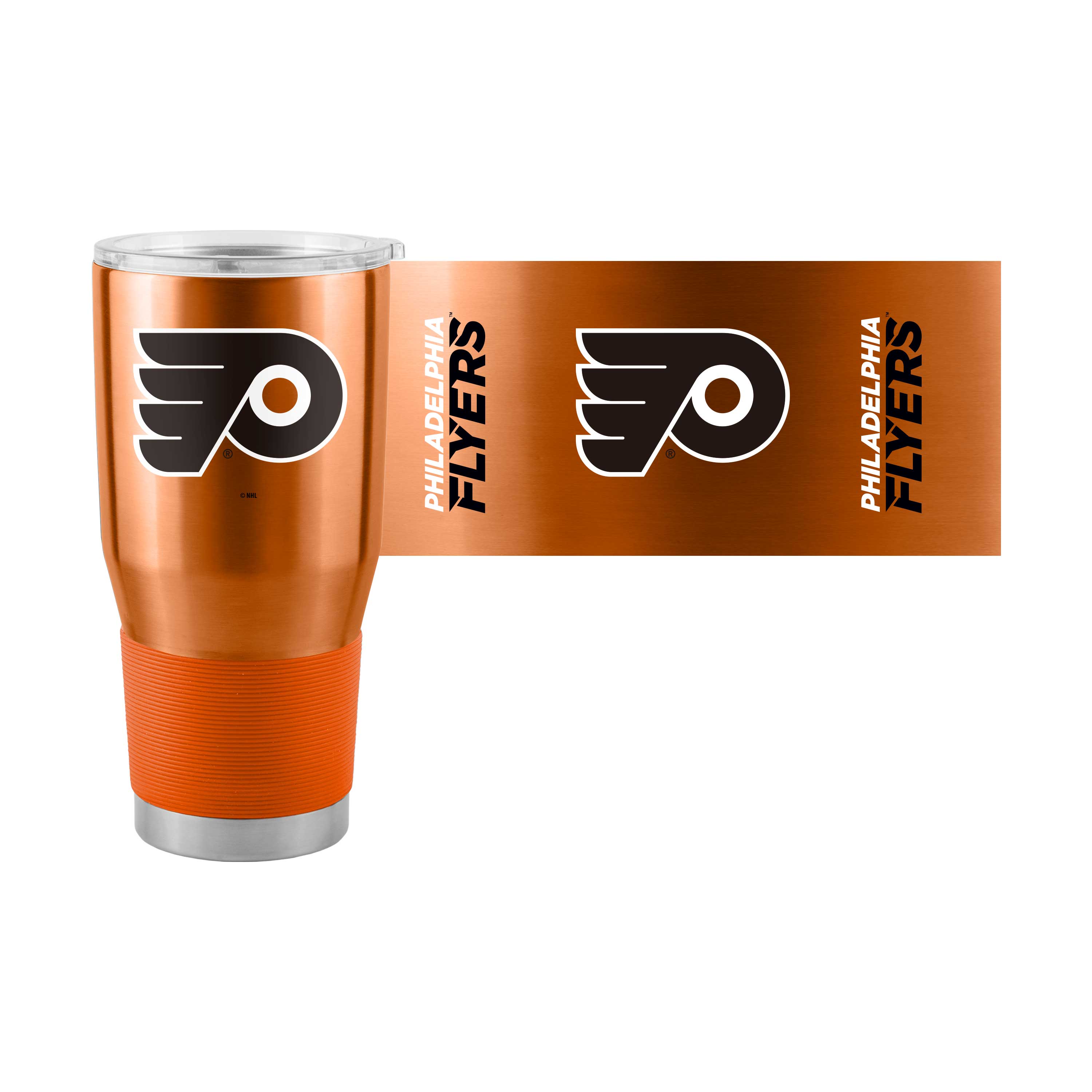 Philadelphia Flyers Orange 30oz Gameday Stainless Tumbler - Sports Gifts, Sports Memorabilia, Sports Collectibles, Fan Shop