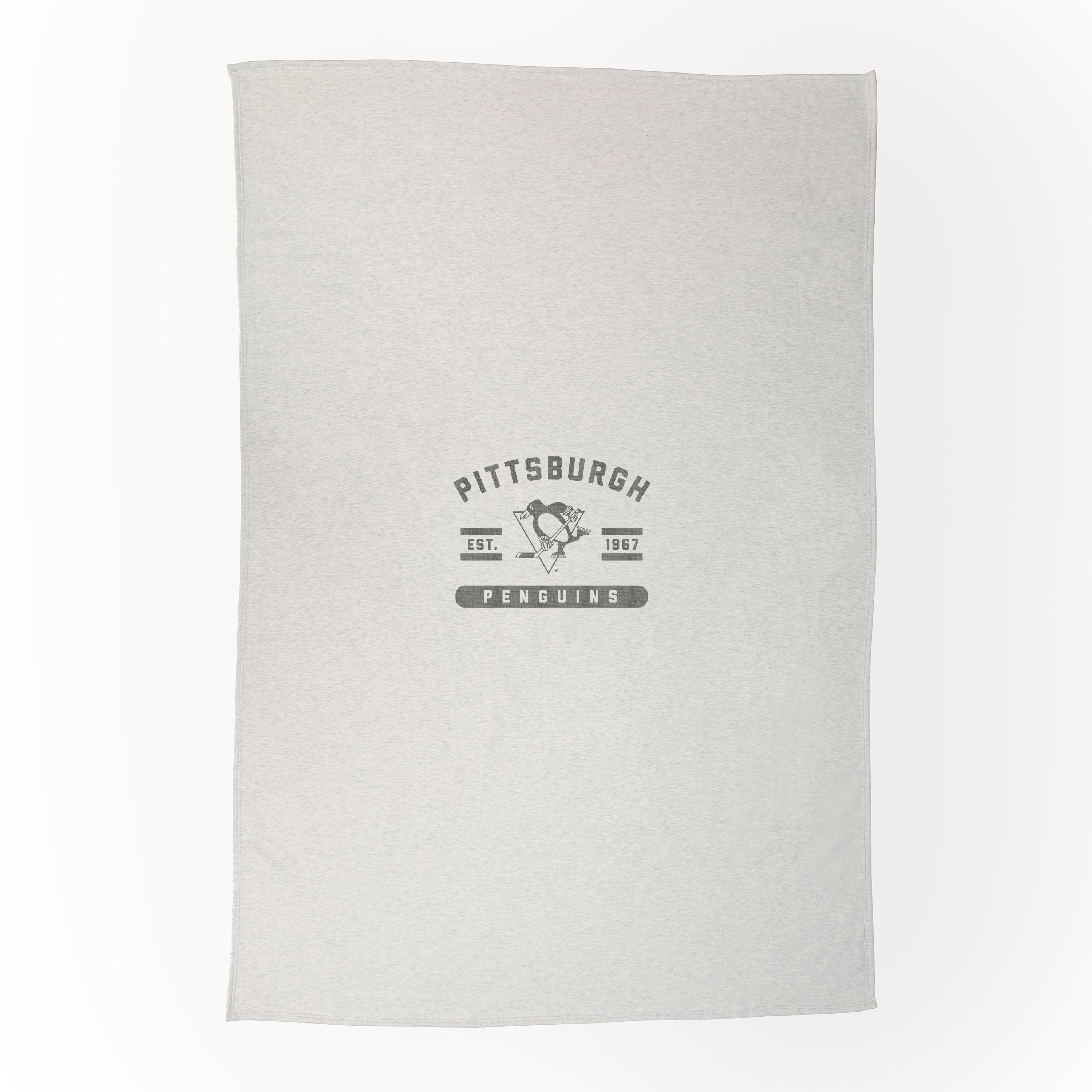 Pittsburgh Penguins Oatmeal Sweatshirt Blanket