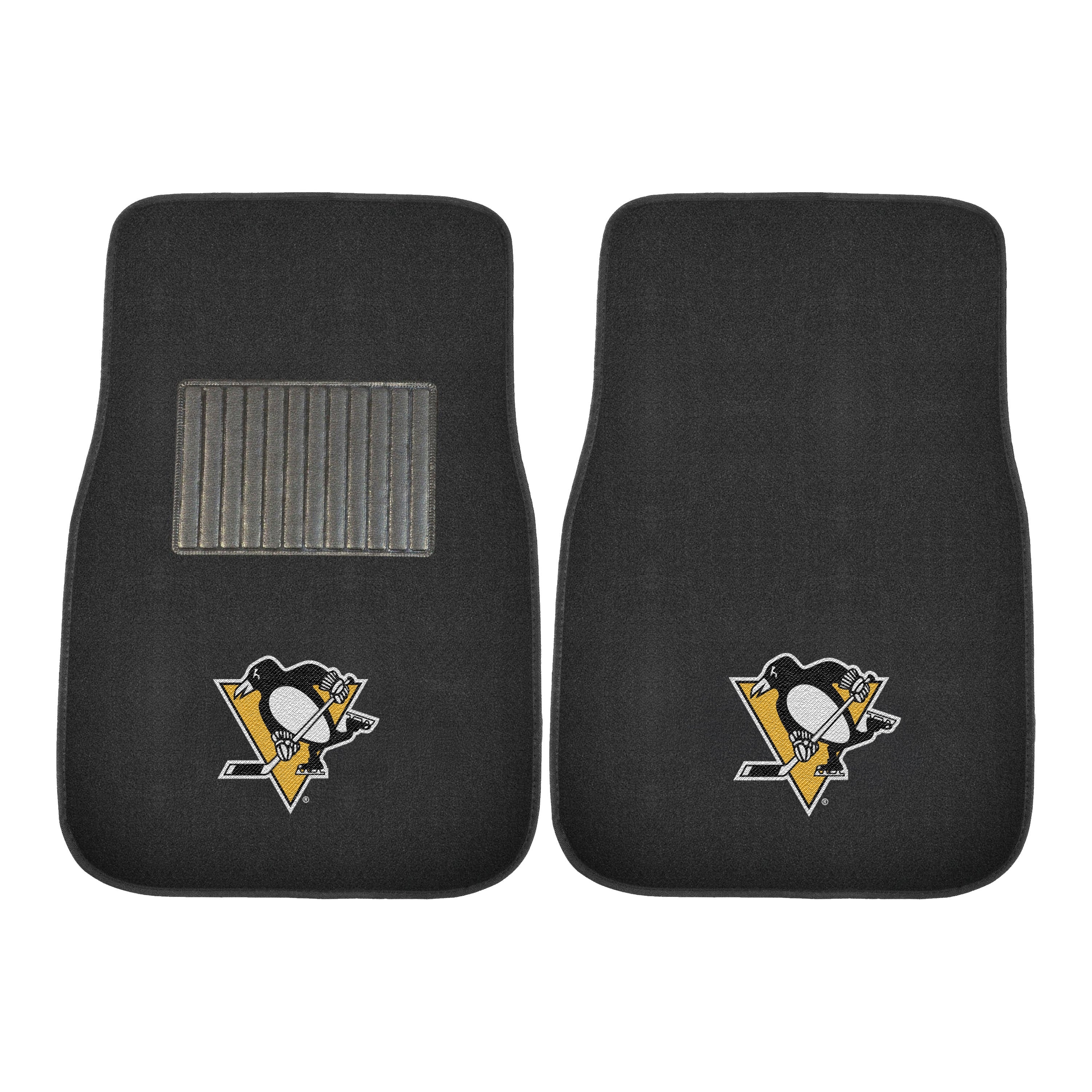 Pittsburgh Penguins 2-pc Embroidered Car Mat Set