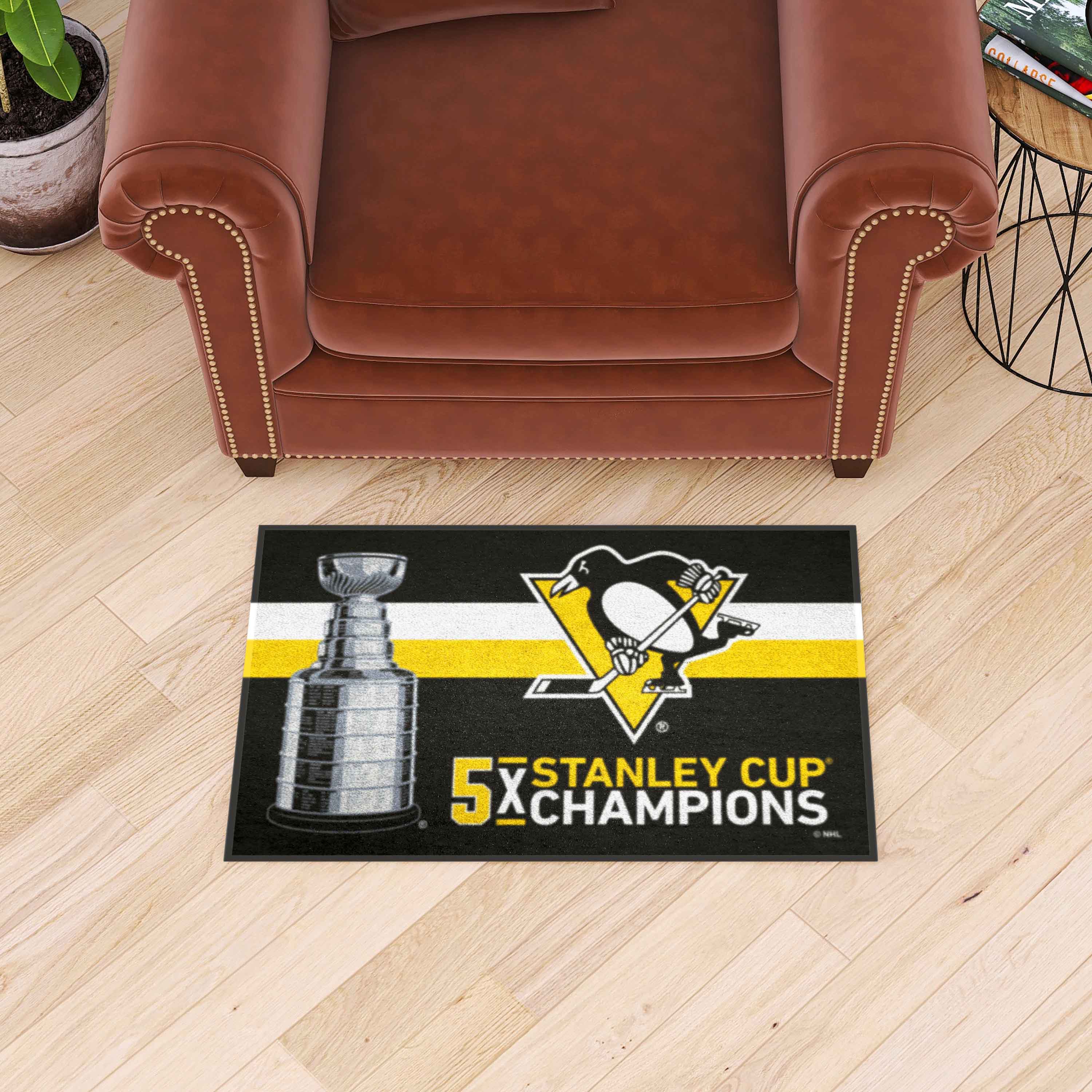 NHL - Pittsburgh Penguins Starter Mat - Dynasty - Sports Gifts, Sports Memorabilia, Sports Collectibles, Fan Shop