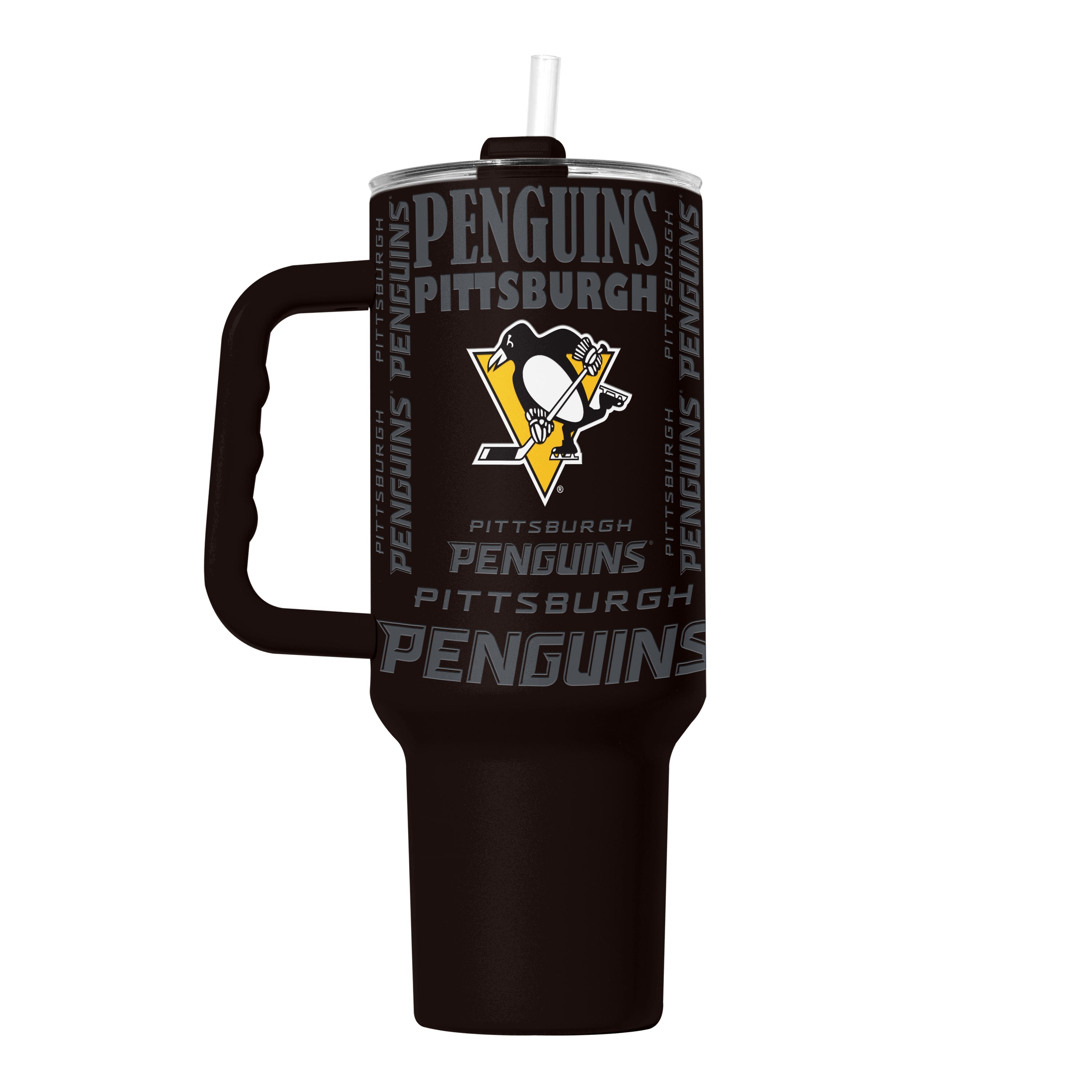 Pittsburgh Penguins 40oz Replay Powder Coat Tumbler