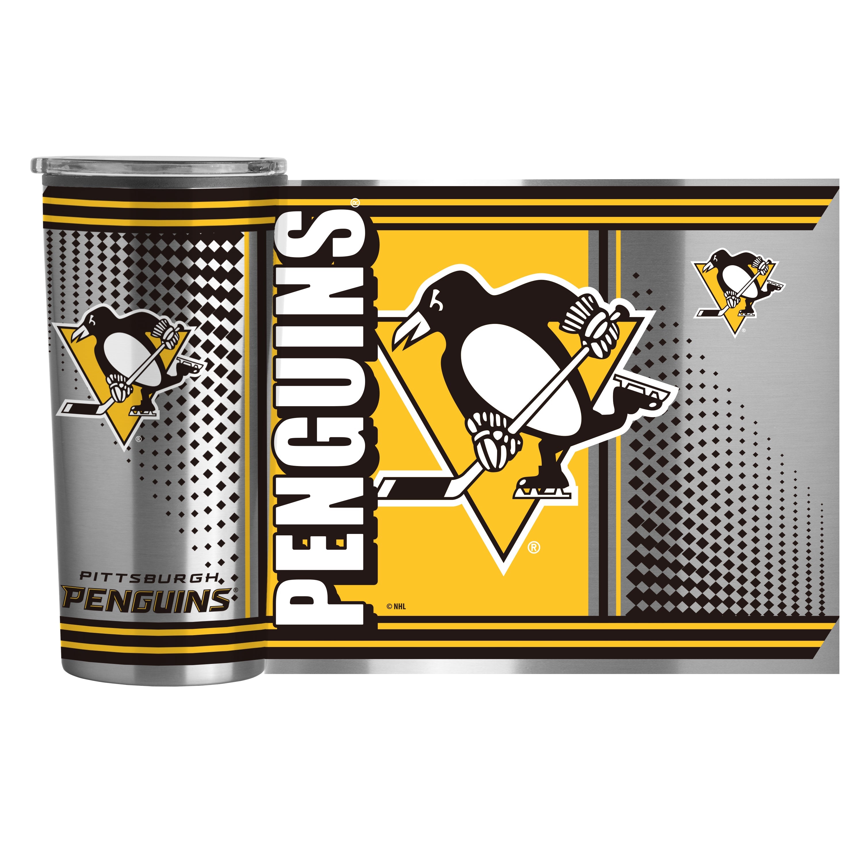 Pittsburgh Penguins 20oz Hero Fusion Tumbler - Sports Gifts, Sports Memorabilia, Sports Collectibles, Fan Shop