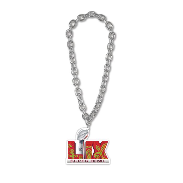 Super Bowl Generic Big Chain Necklace - Sports Collectibles, Sports Memorabilia, Sports Fan Shop, Sports Gifts