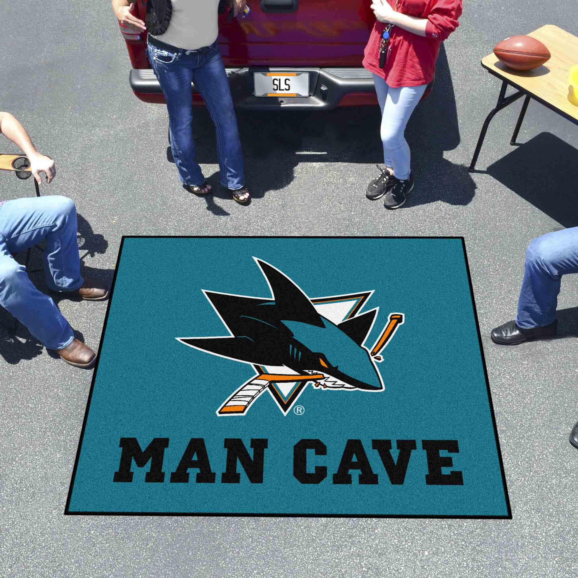 NHL - San Jose Sharks Man Cave Tailgater - Sports Gifts, Sports Memorabilia, Sports Collectibles, Fan Shop