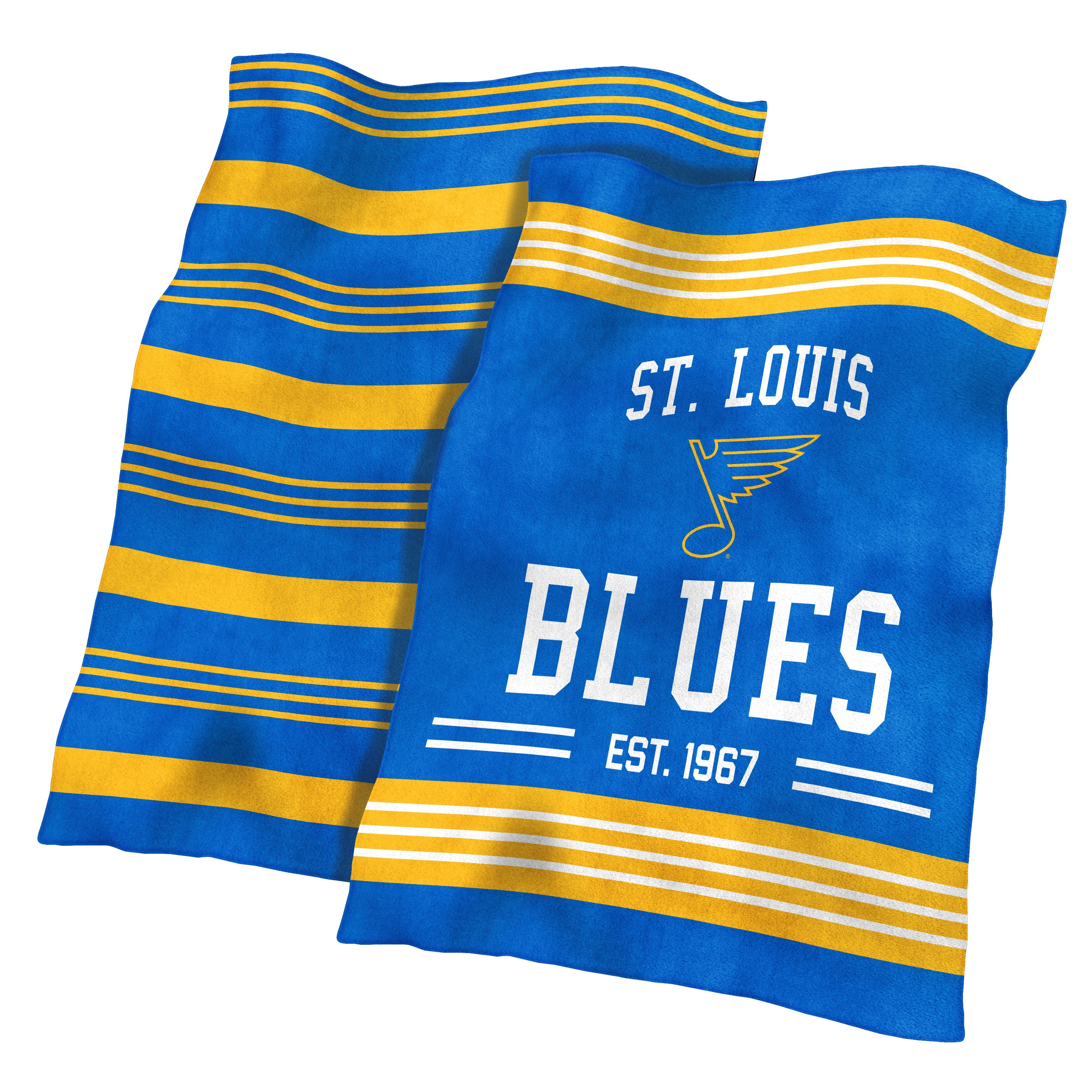 St Louis Blues Colorblock Plush Blanket
