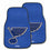 NHL - St. Louis Blues 2-pc Carpet Car Mat Set