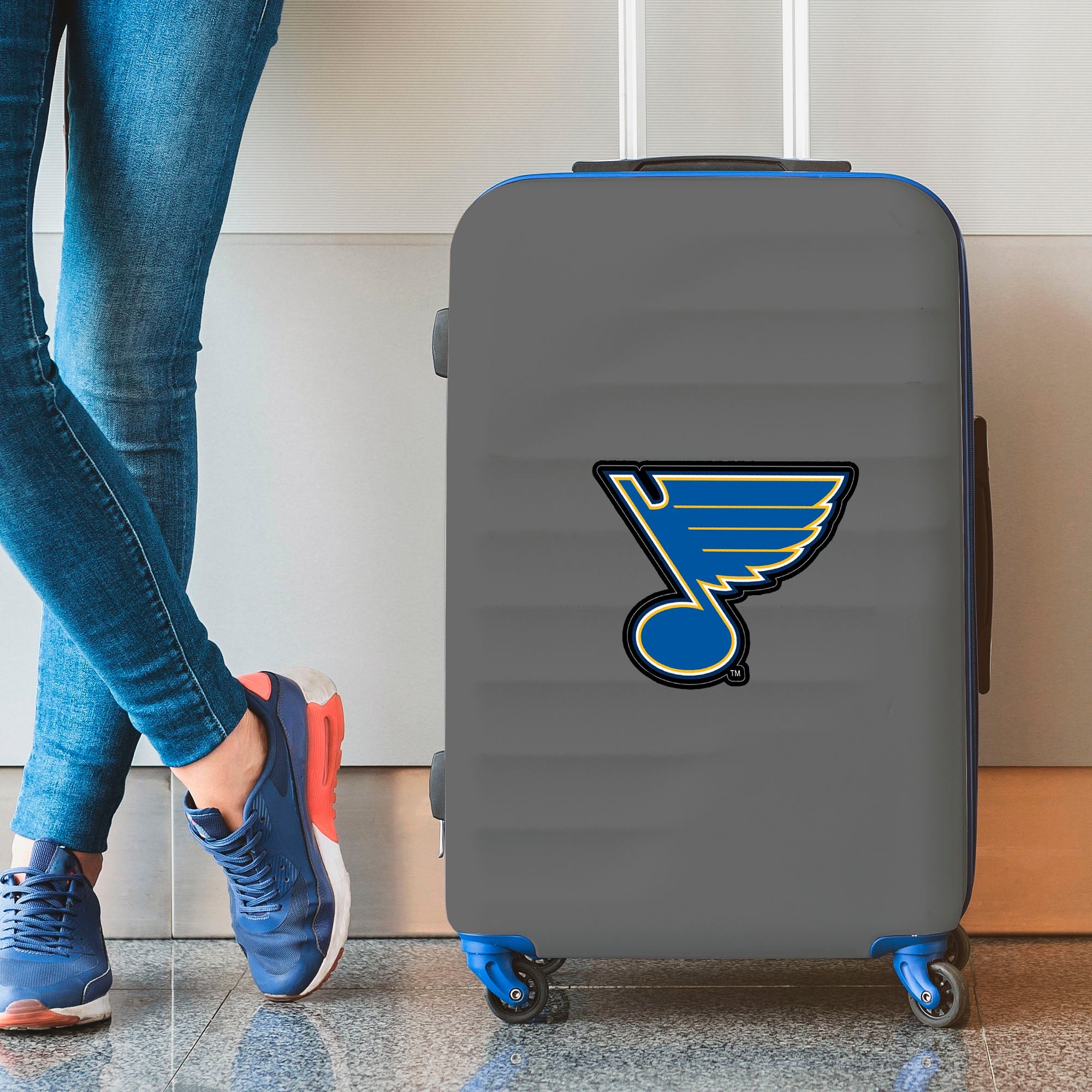 NHL - St. Louis Blues Large Decal - Sports Gifts, Sports Memorabilia, Sports Collectibles, Fan Shop