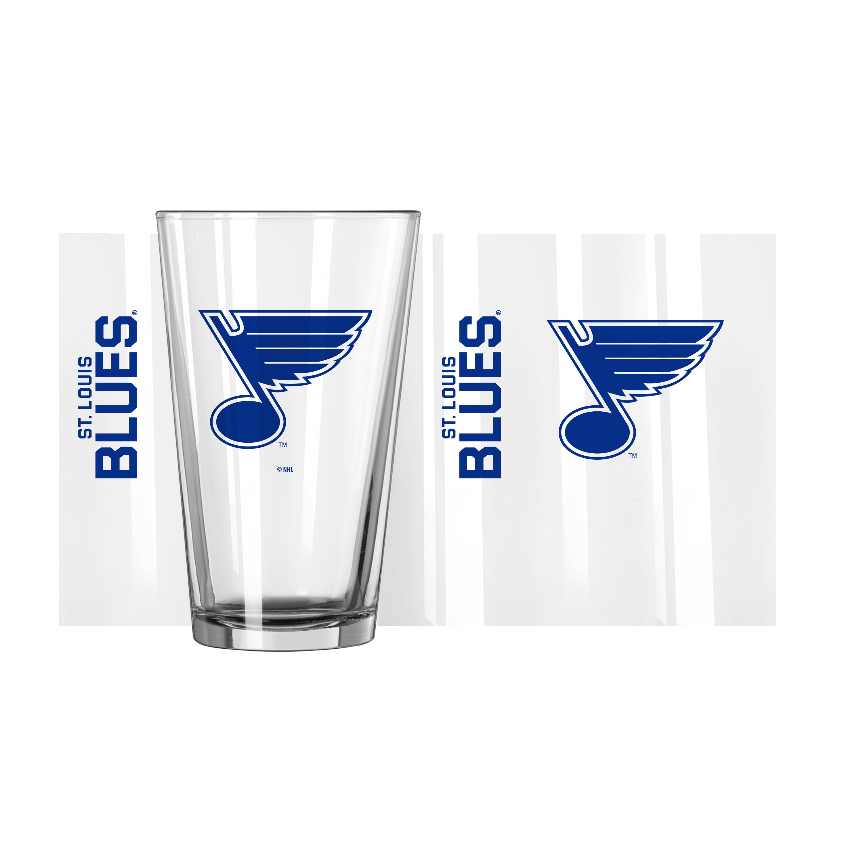 St. Louis Blues 16oz Gameday Pint Glass