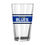 St Louis Blues 16oz Stripe Pint Glass - Sports Gifts, Sports Memorabilia, Sports Collectibles, Fan Shop