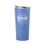 St. Louis Blues 20oz Retro Script Arctic Powder Coat Tumbler