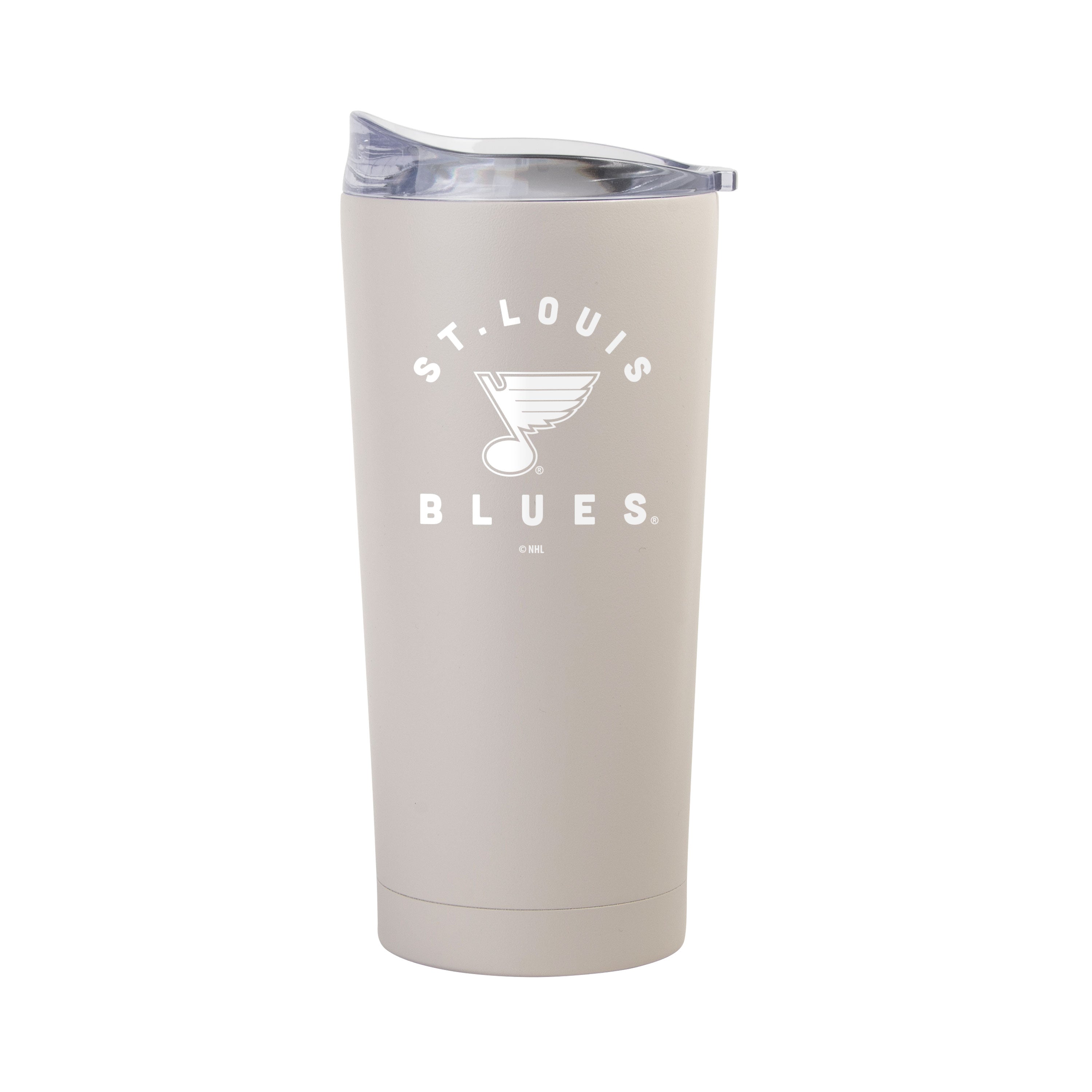 St. Louis Blues 20oz Archway Sand Powder Coat Tumbler