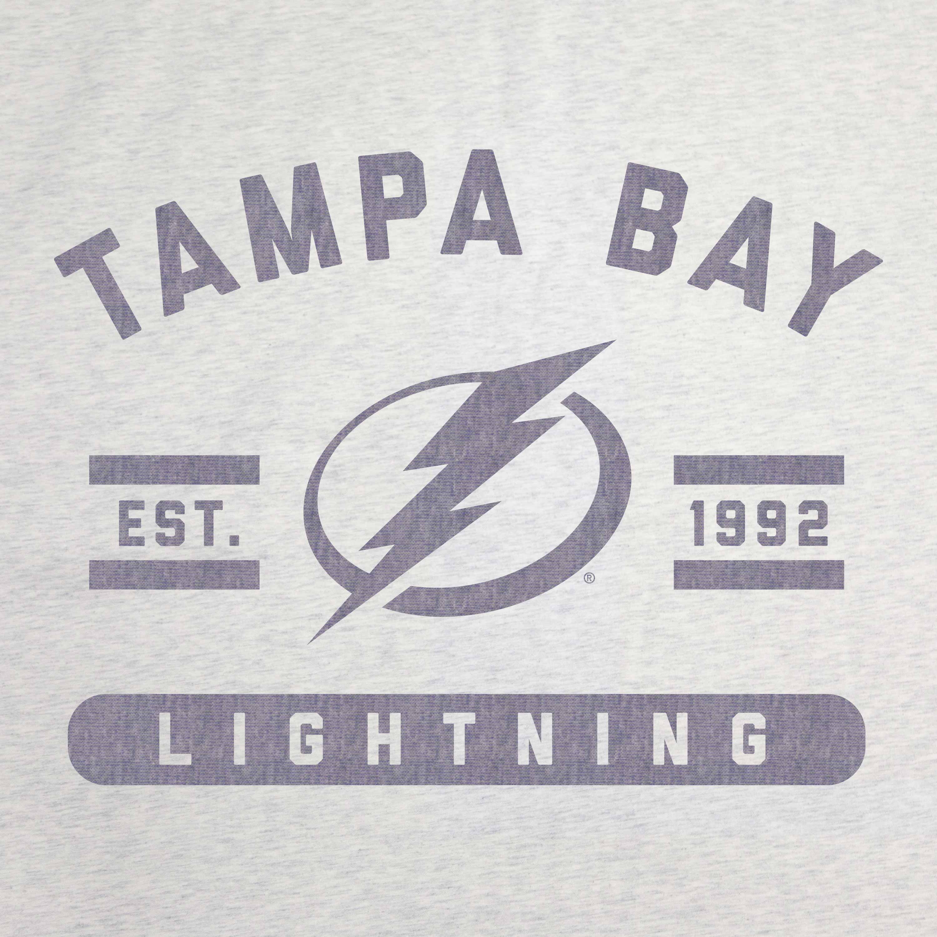 Tampa Bay Lightning Oatmeal Sweatshirt Blanket - Sports Gifts, Sports Memorabilia, Sports Collectibles, Fan Shop