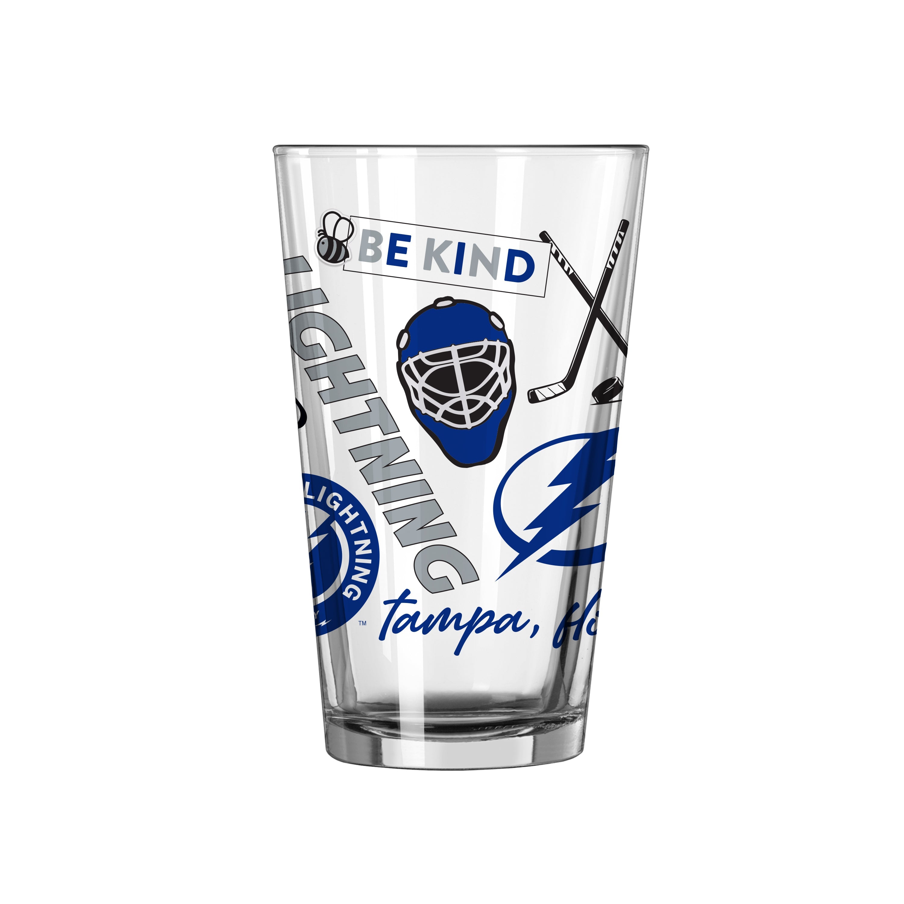 Tampa Bay Lightning 16oz Native Pint Glass