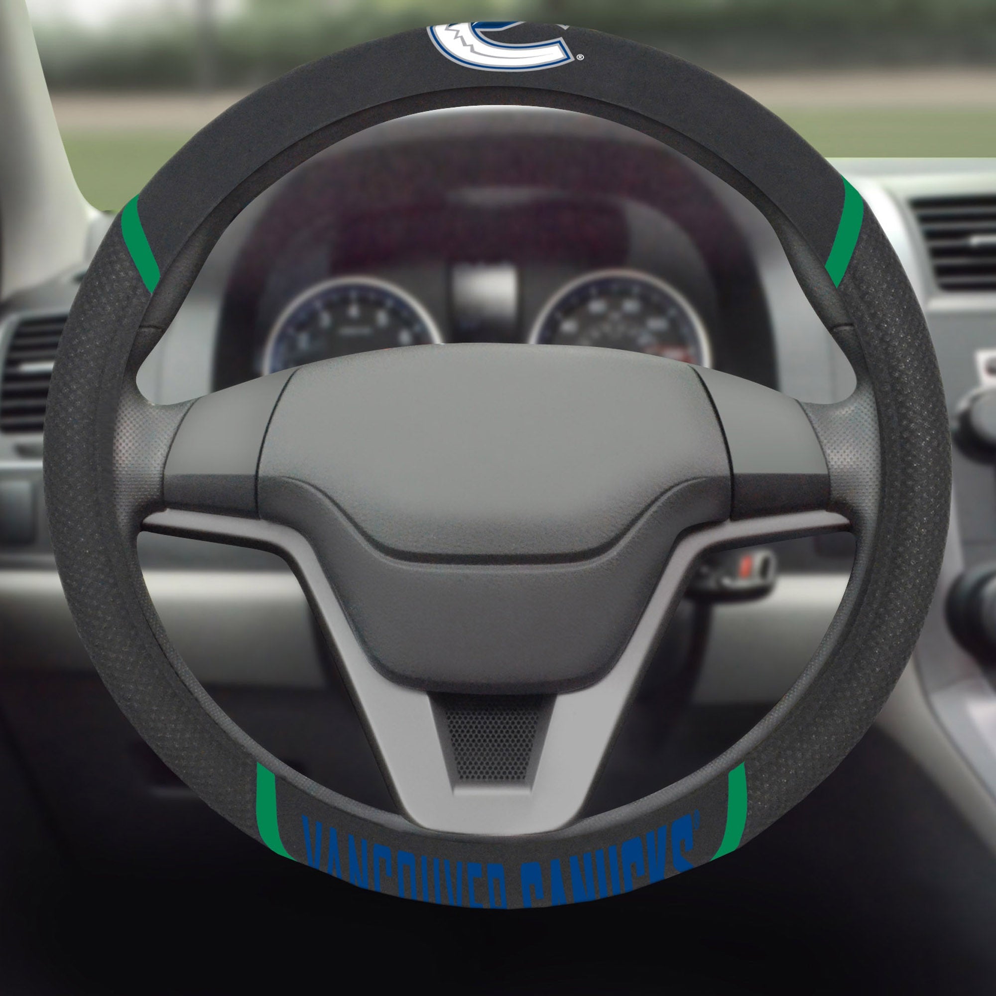 NHL - Vancouver Canucks Steering Wheel Cover - Sports Gifts, Sports Memorabilia, Sports Collectibles, Fan Shop