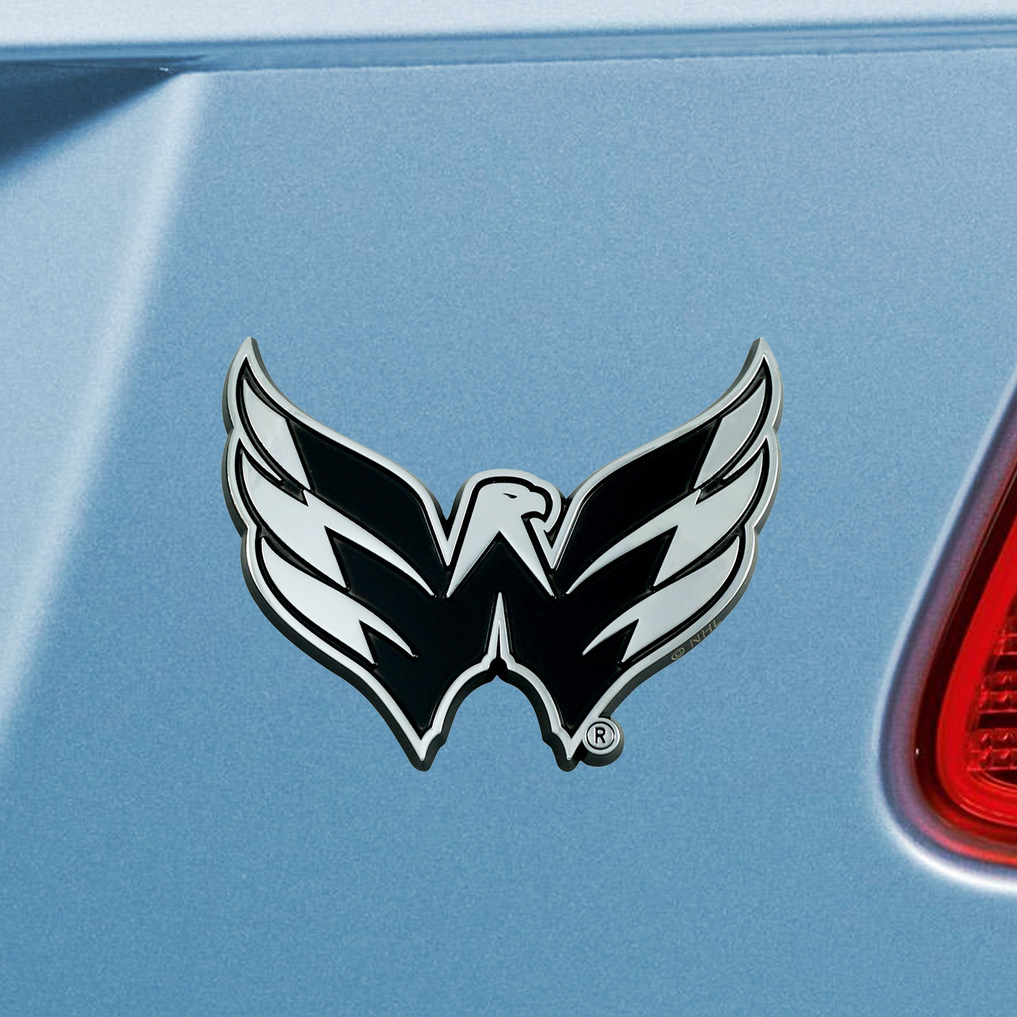 NHL - Washington Capitals Chrome Emblem - Sports Gifts, Sports Memorabilia, Sports Collectibles, Fan Shop