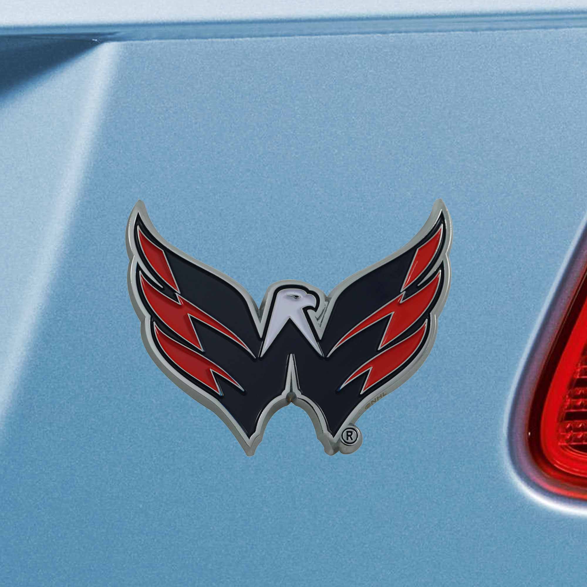 NHL - Washington Capitals Color Emblem - Sports Gifts, Sports Memorabilia, Sports Collectibles, Fan Shop