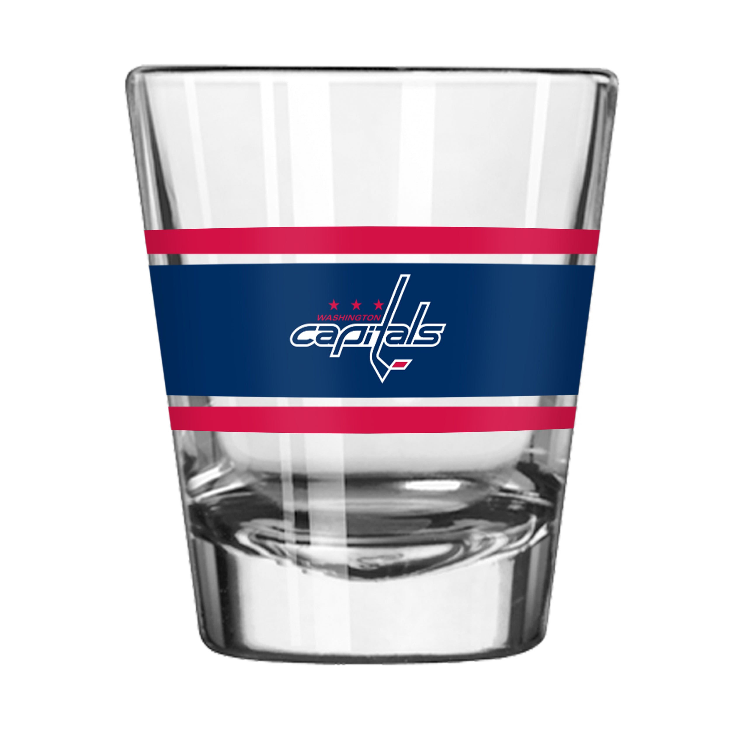 Washington Capitals 2oz Stripe Shot Glass
