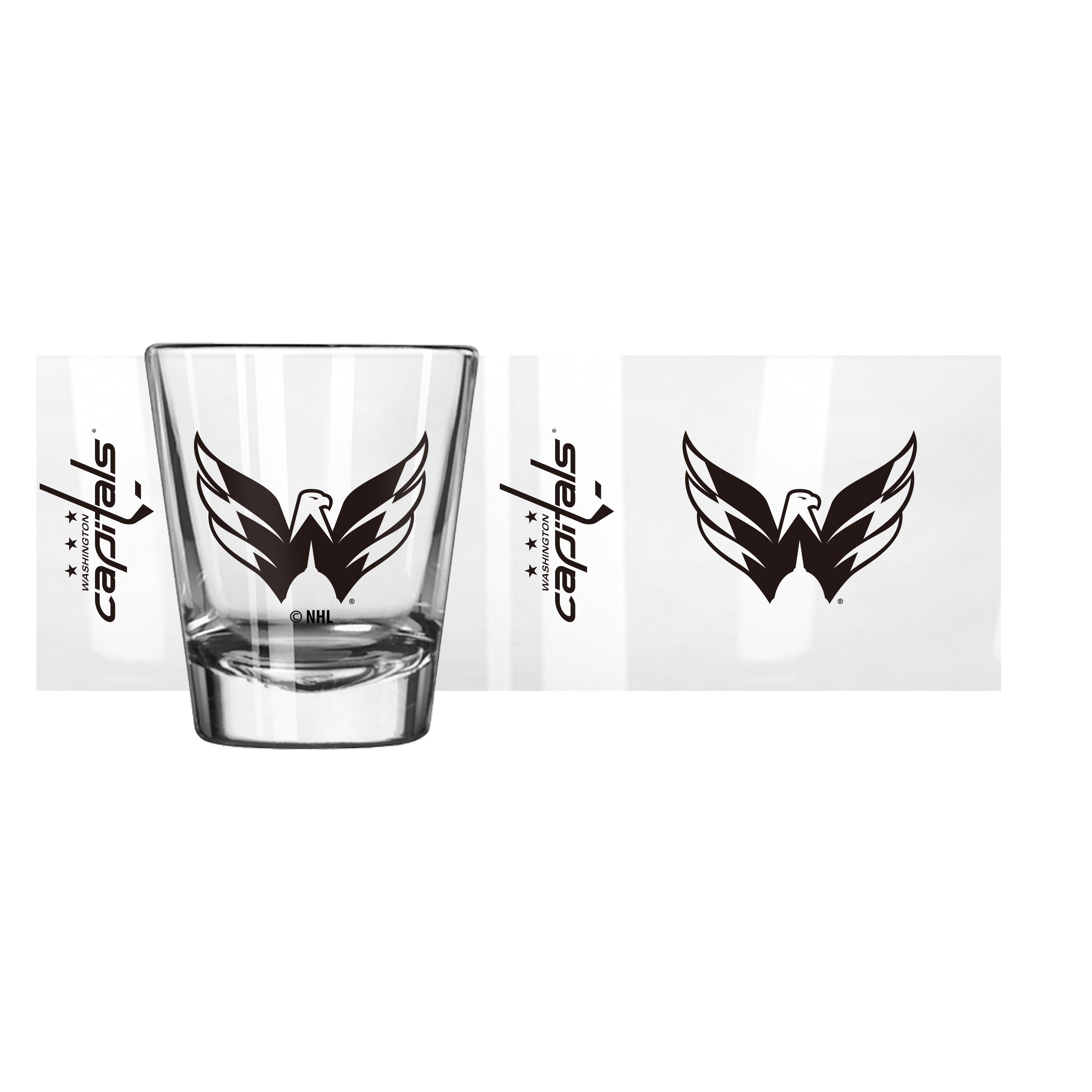 Washington Capitals 2oz ALT Gameday Shot Glass - Sports Gifts, Sports Memorabilia, Sports Collectibles, Fan Shop