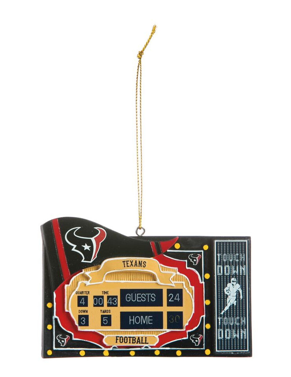 Houston Texans Ornament Scoreboard Design - Sports Collectibles, Sports Memorabilia, Sports Fan Shop, Sports Gifts