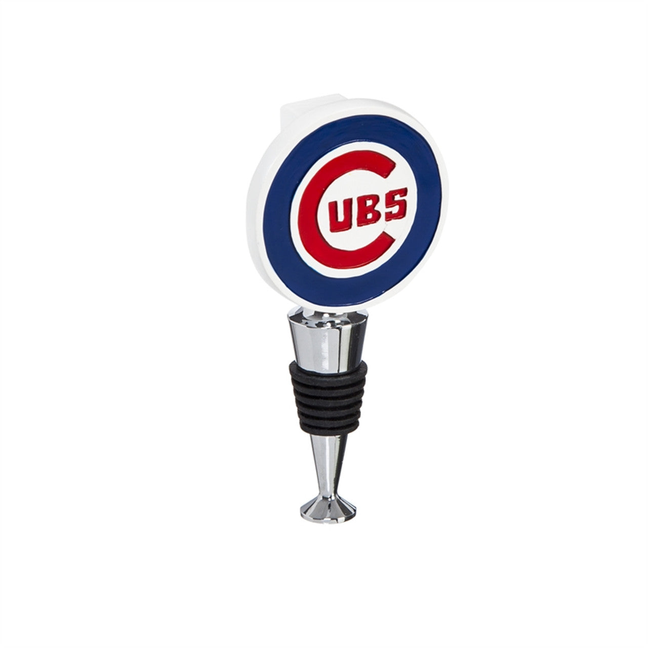 Chicago Cubs Wine Bottle Stopper Logo - Special Order - Sports Collectibles, Sports Memorabilia, Sports Fan Shop, Sports Gifts
