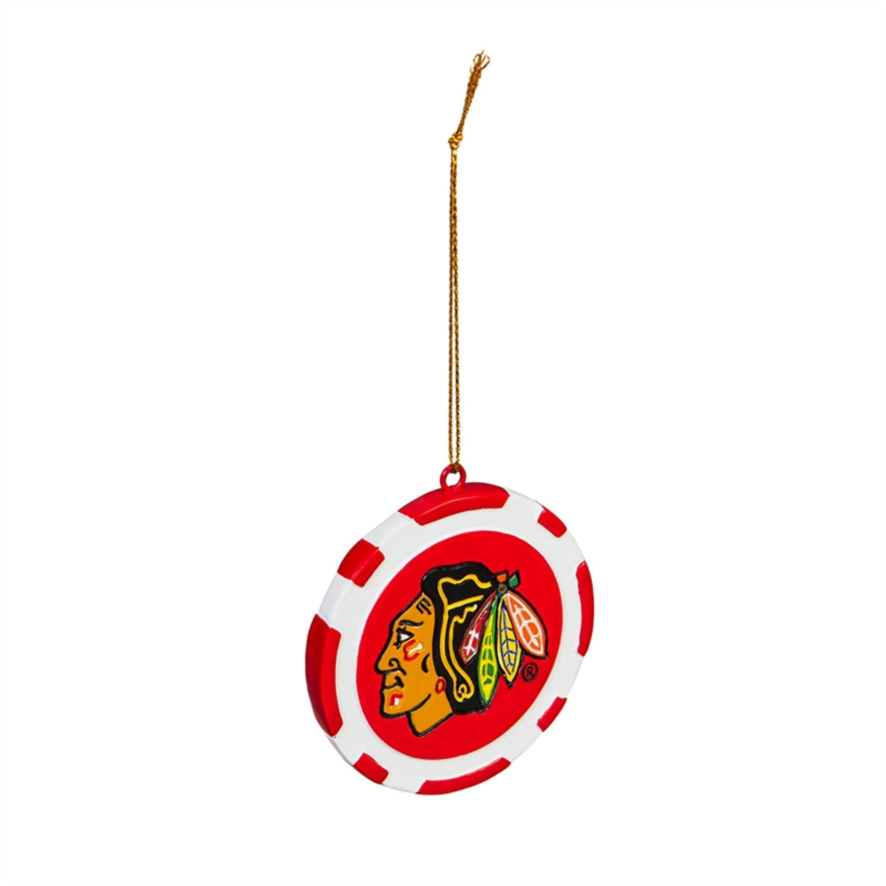 Chicago Blackhawks Ornament Game Chip - Sports Collectibles, Sports Memorabilia, Sports Fan Shop, Sports Gifts