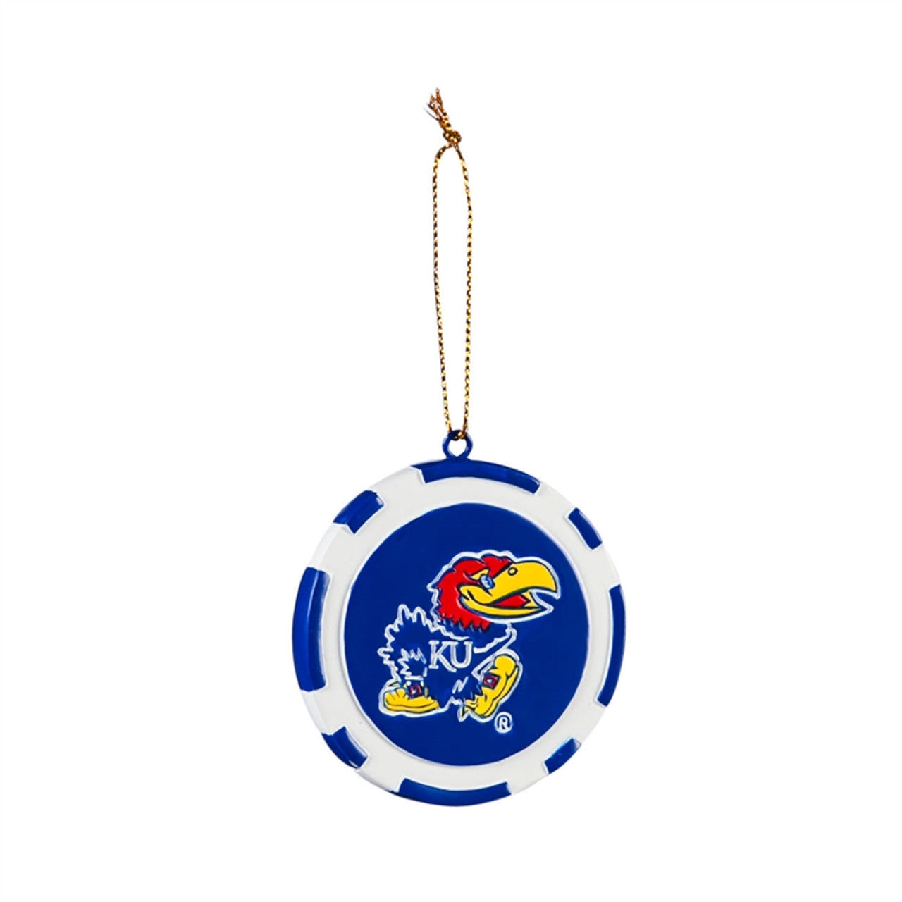Kansas Jayhawks Ornament Game Chip - Sports Collectibles, Sports Memorabilia, Sports Fan Shop, Sports Gifts