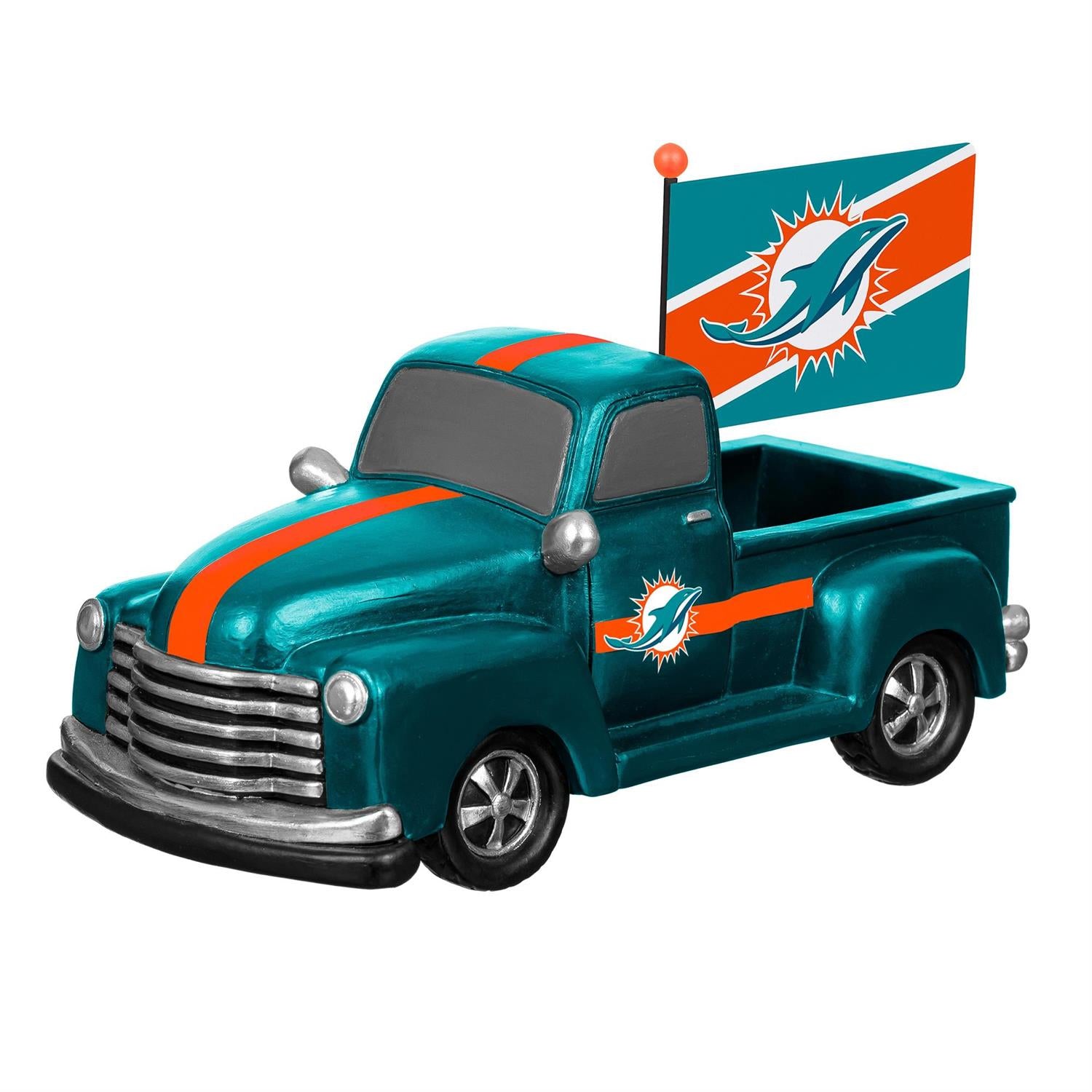 Miami Dolphins Rally Truck Statue - Sports Gifts, Sports Memorabilia, Sports Collectibles, Fan Shop