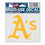Oakland Athletics Decal 3x4 Multi Use - Sports Collectibles, Sports Memorabilia, Sports Fan Shop, Sports Gifts