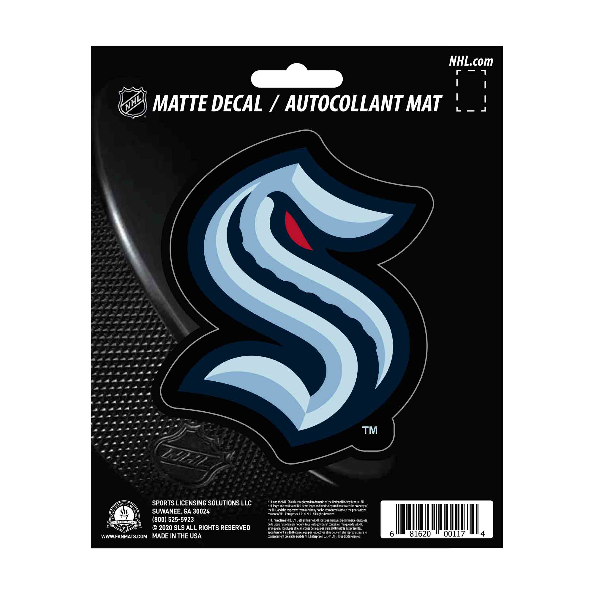 NHL - Seattle Kraken Matte Decal