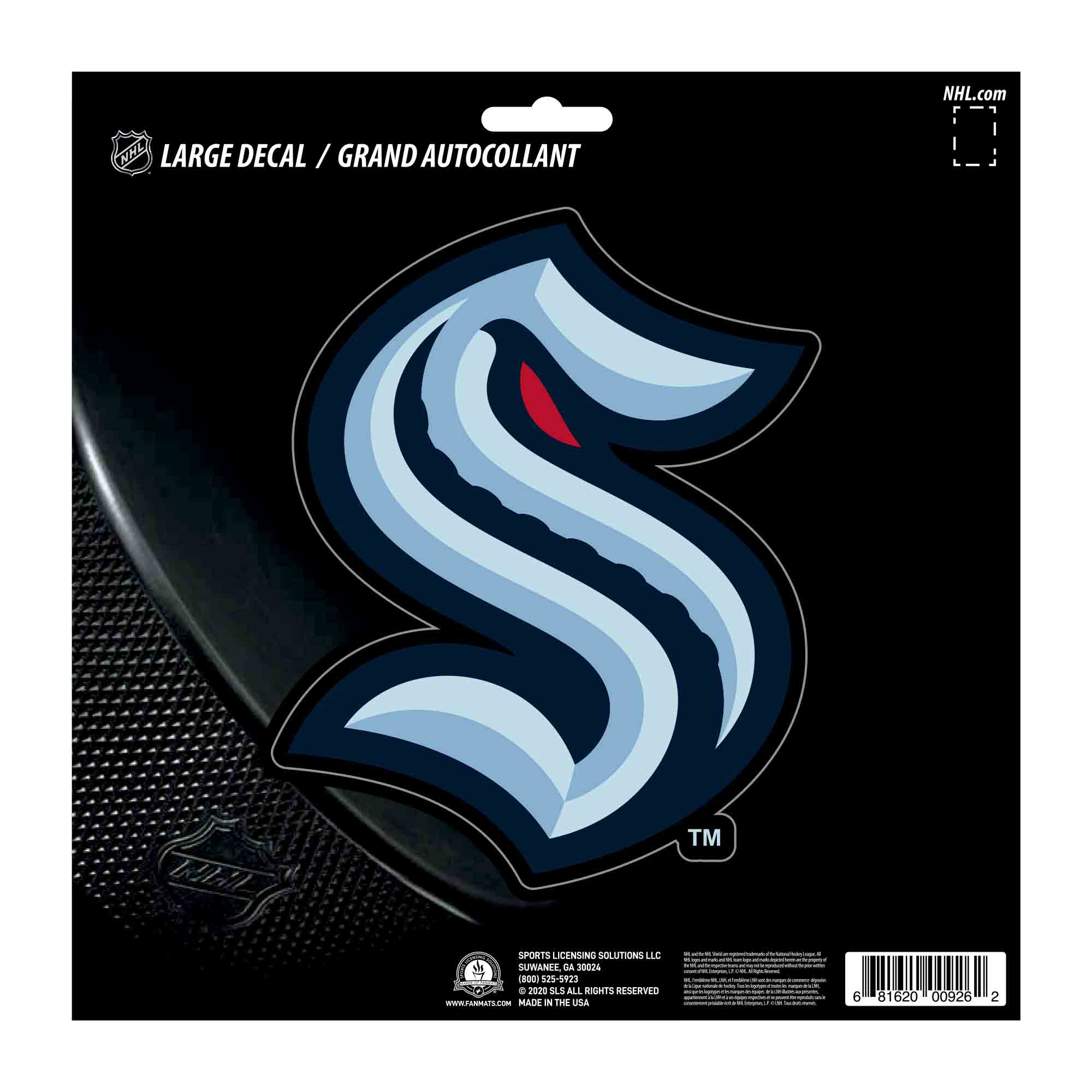 NHL - Seattle Kraken Large Decal