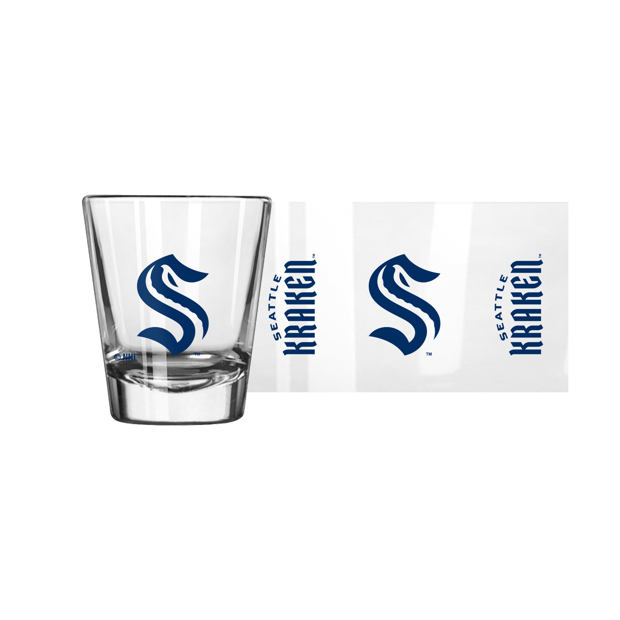 Seattle Kraken 2oz Gameday Shot Glass - Sports Gifts, Sports Memorabilia, Sports Collectibles, Fan Shop