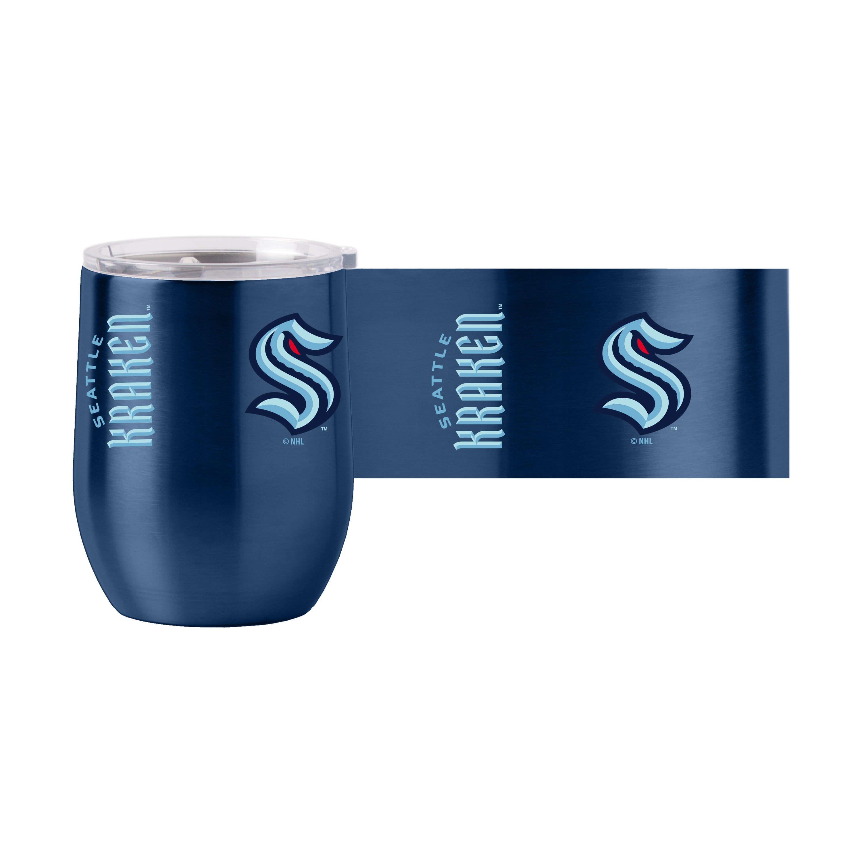 Seattle Kraken 16oz Gameday Stainless Curved Beverage - Sports Gifts, Sports Memorabilia, Sports Collectibles, Fan Shop