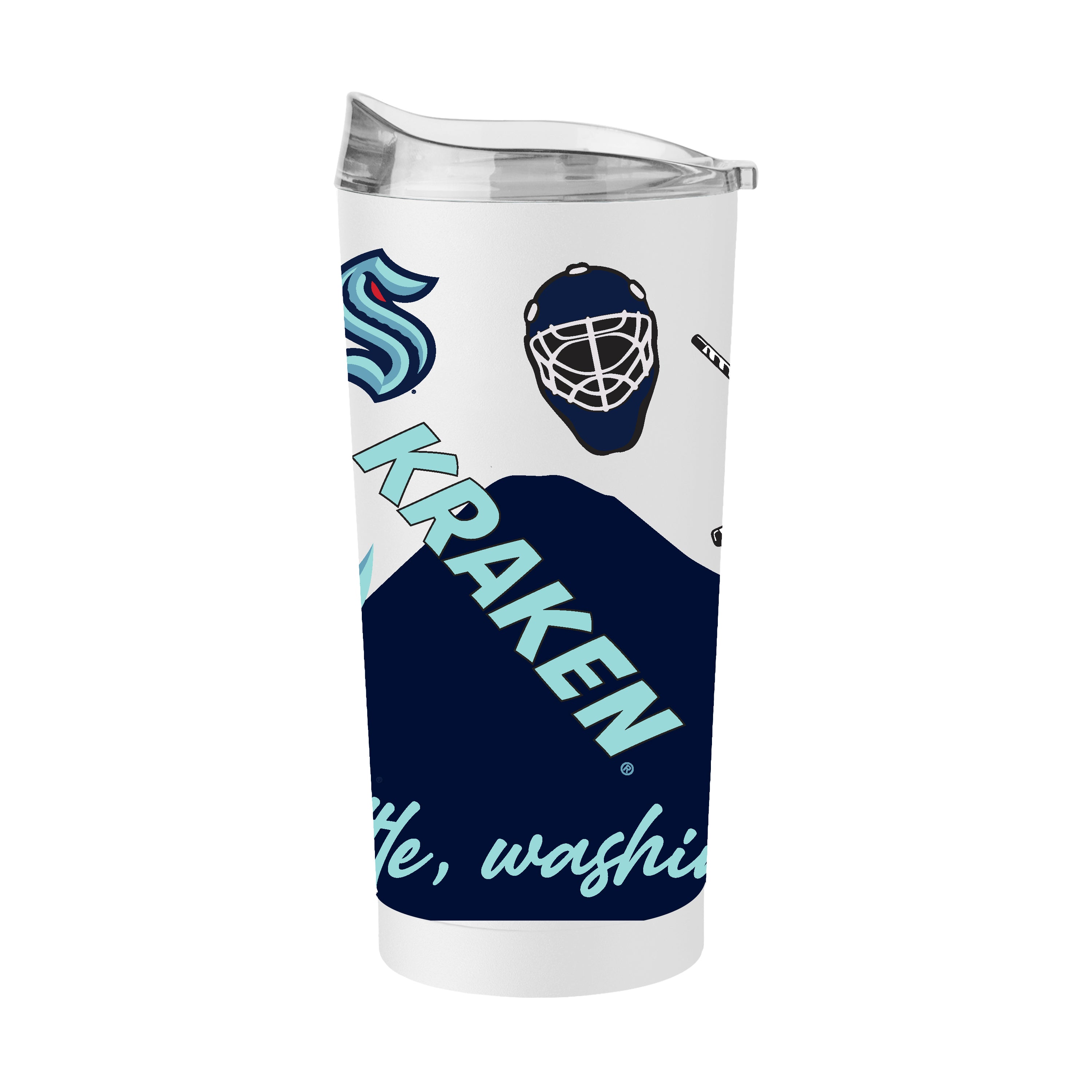 Seattle Kraken 20oz Native Powder Coat Tumbler