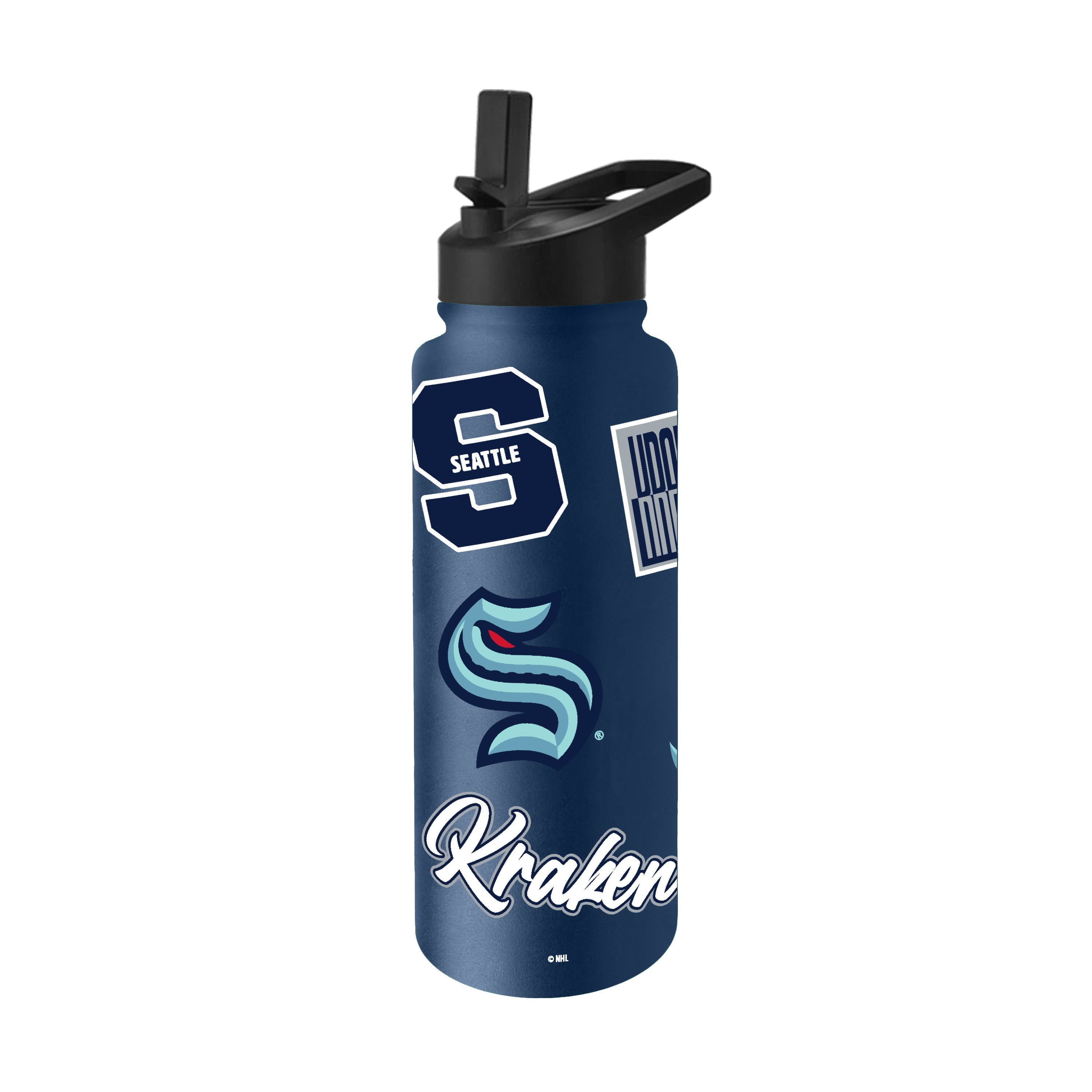 Seattle Kraken 34oz Dreamweave Quencher Bottle