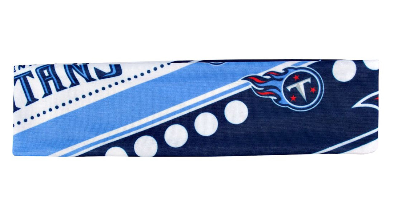 Tennessee Titans Headband Stretch Patterned - Special Order - Sports Collectibles, Sports Memorabilia, Sports Fan Shop, Sports Gifts
