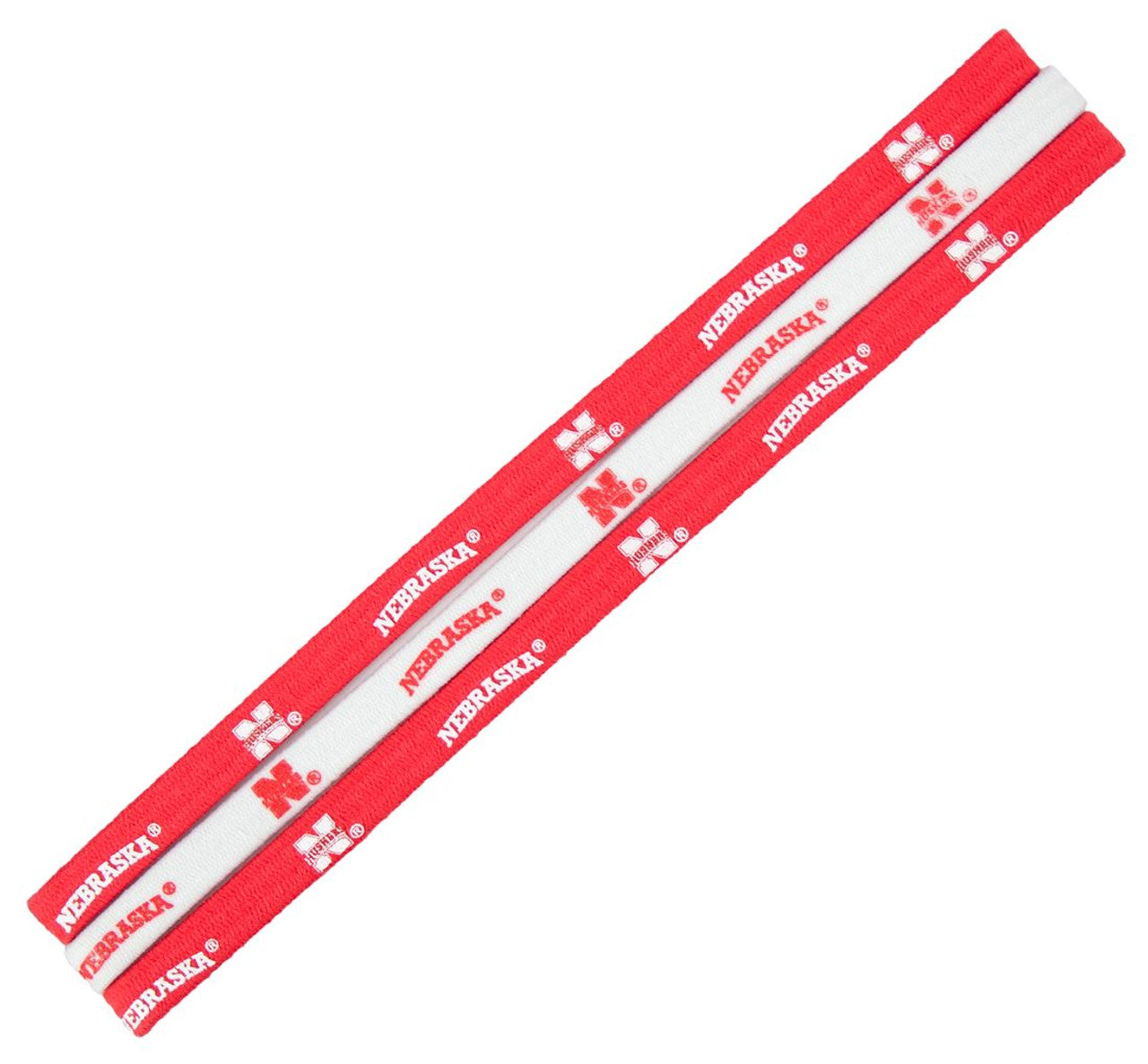 Nebraska Cornhuskers Elastic Headbands Alternate - Sports Collectibles, Sports Memorabilia, Sports Fan Shop, Sports Gifts