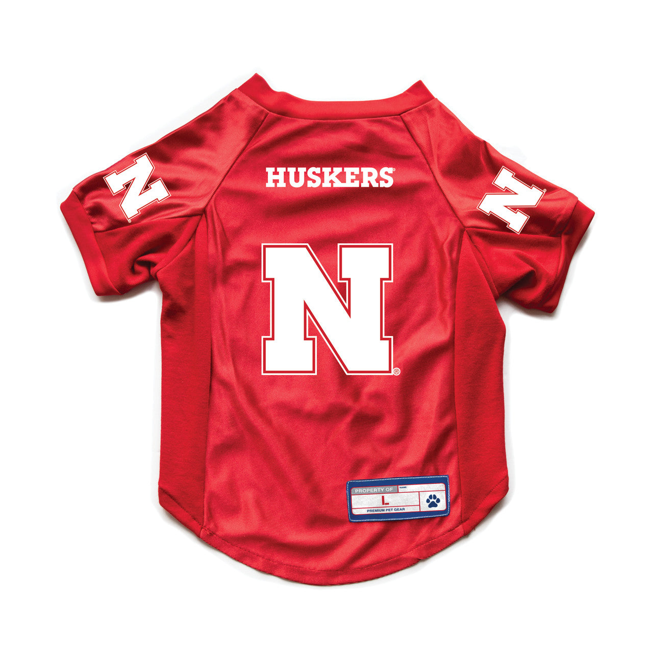 Nebraska Cornhuskers Pet Jersey Stretch Size XL - Sports Collectibles, Sports Memorabilia, Sports Fan Shop, Sports Gifts