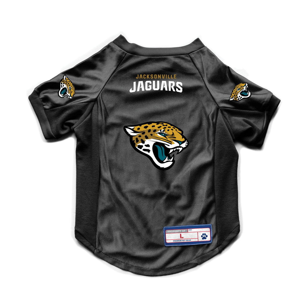 Jacksonville Jaguars Pet Jersey Stretch Size M - Sports Collectibles, Sports Memorabilia, Sports Fan Shop, Sports Gifts