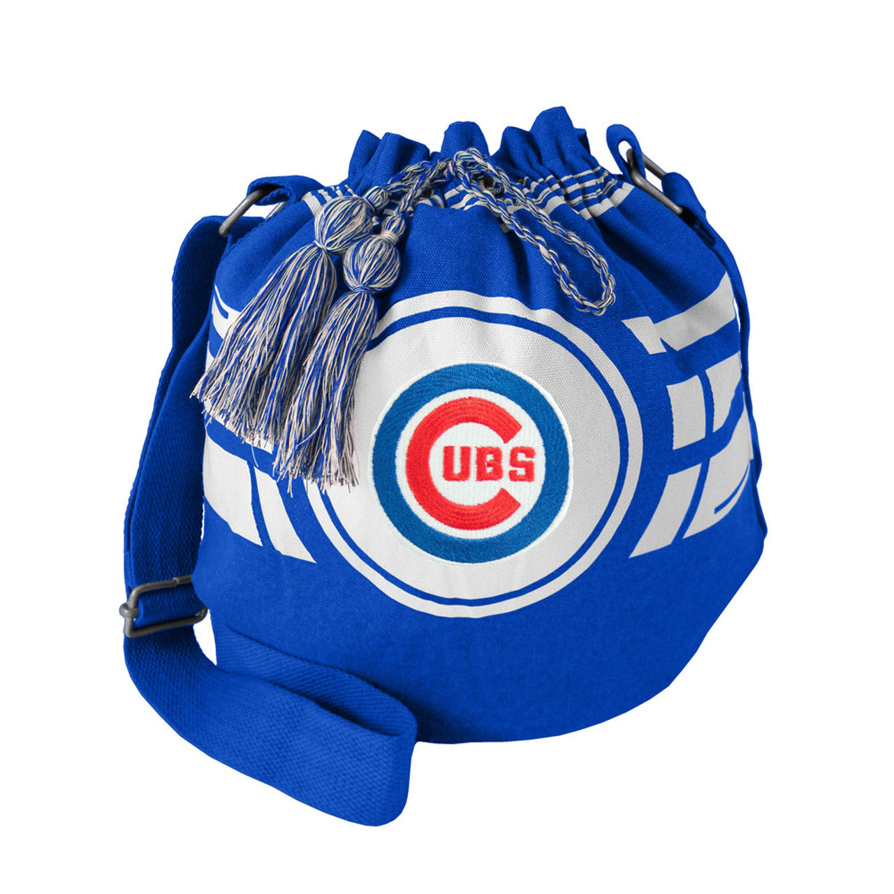 Chicago Cubs Bag Ripple Drawstring Bucket Style - Sports Collectibles, Sports Memorabilia, Sports Fan Shop, Sports Gifts