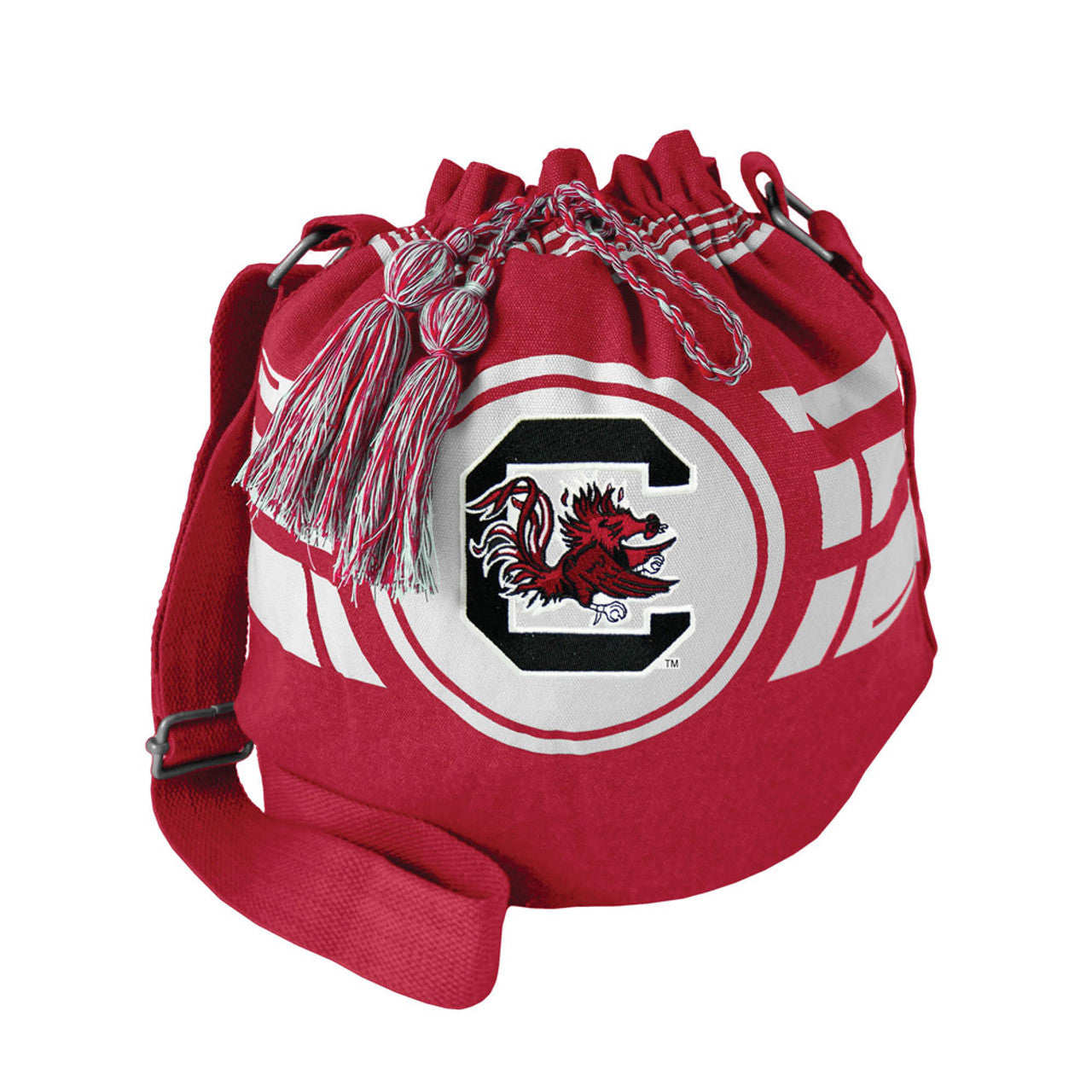 South Carolina Gamecocks Bag Ripple Drawstring Bucket Style - Sports Collectibles, Sports Memorabilia, Sports Fan Shop, Sports Gifts
