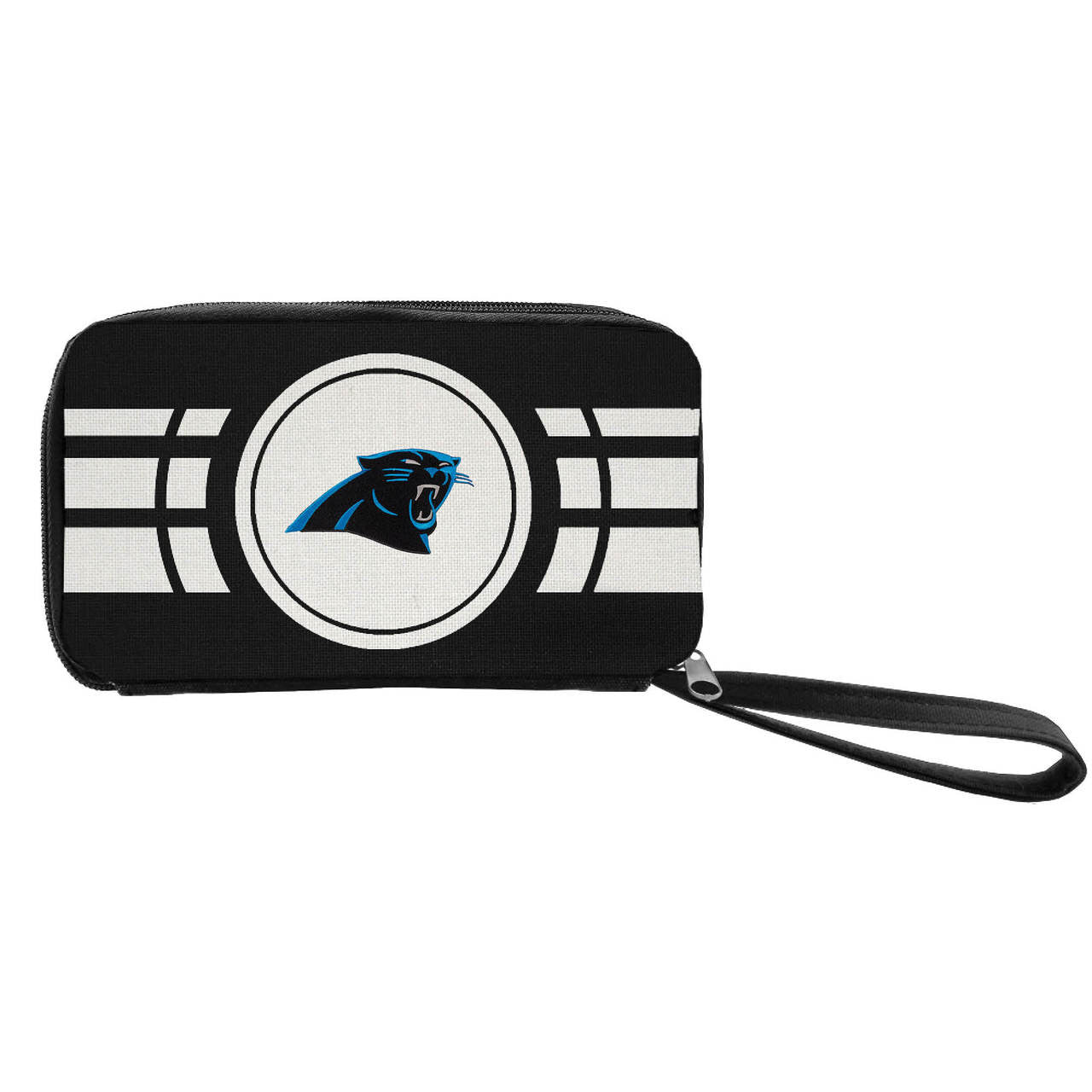 Carolina Panthers Ripple Zip Wallet - Sports Collectibles, Sports Memorabilia, Sports Fan Shop, Sports Gifts