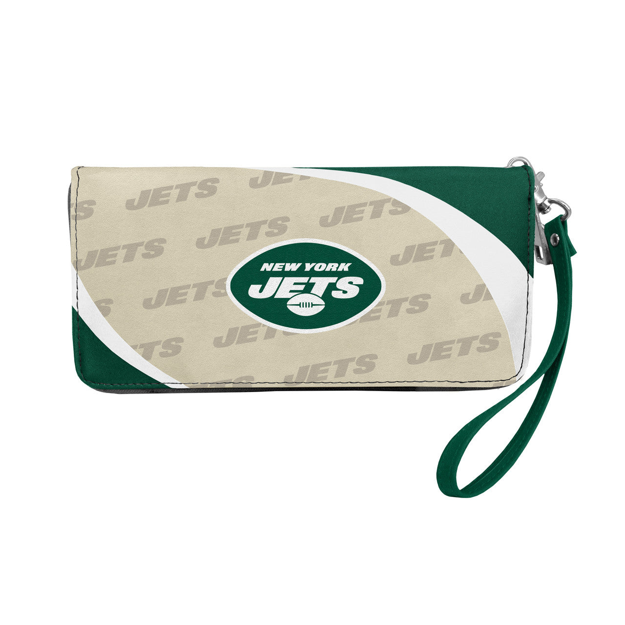 New York Jets Wallet Curve Organizer Style Alternate - Sports Collectibles, Sports Memorabilia, Sports Fan Shop, Sports Gifts