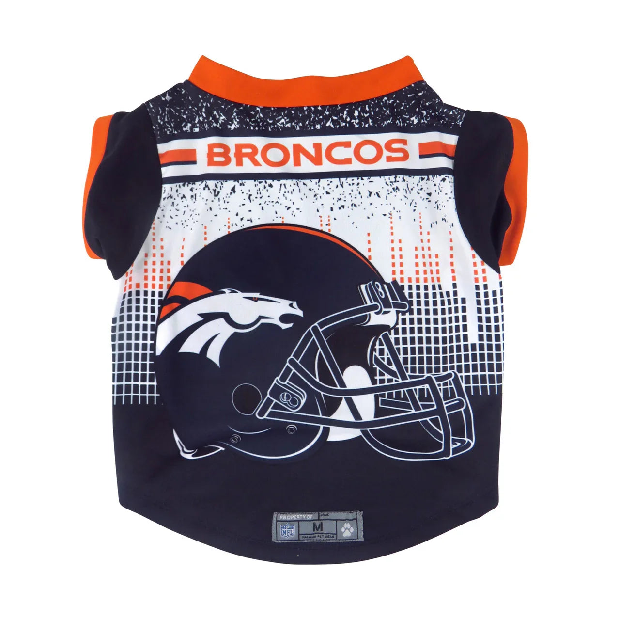 Denver Broncos Pet Performance Tee Shirt Size L (CDG) - 757 Sports Collectibles