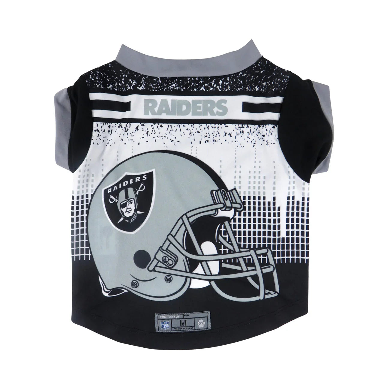Oakland Raiders Pet Performance Tee Shirt Size L (CDG) - 757 Sports Collectibles
